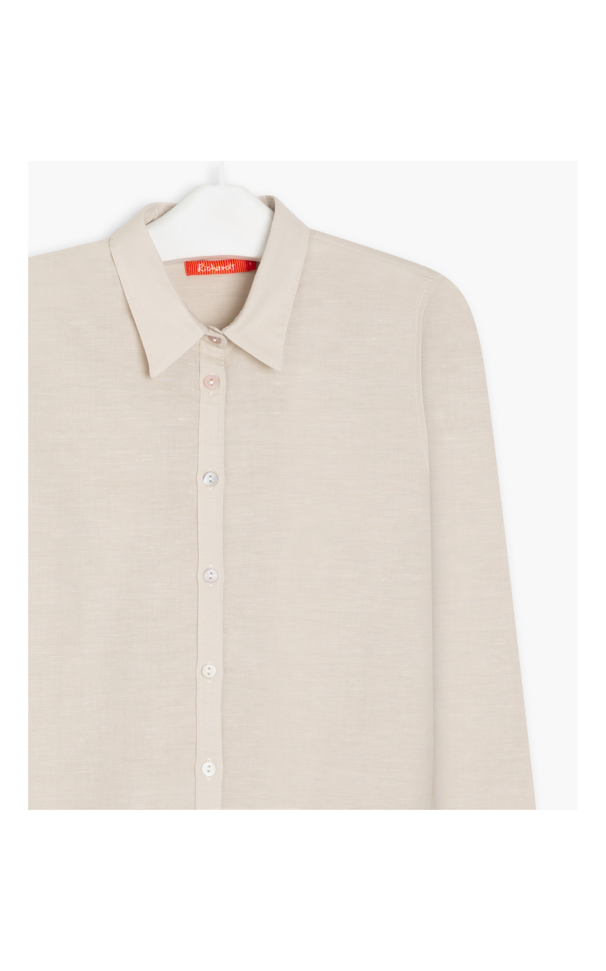 Camisa Linho  Sardenha Gelo