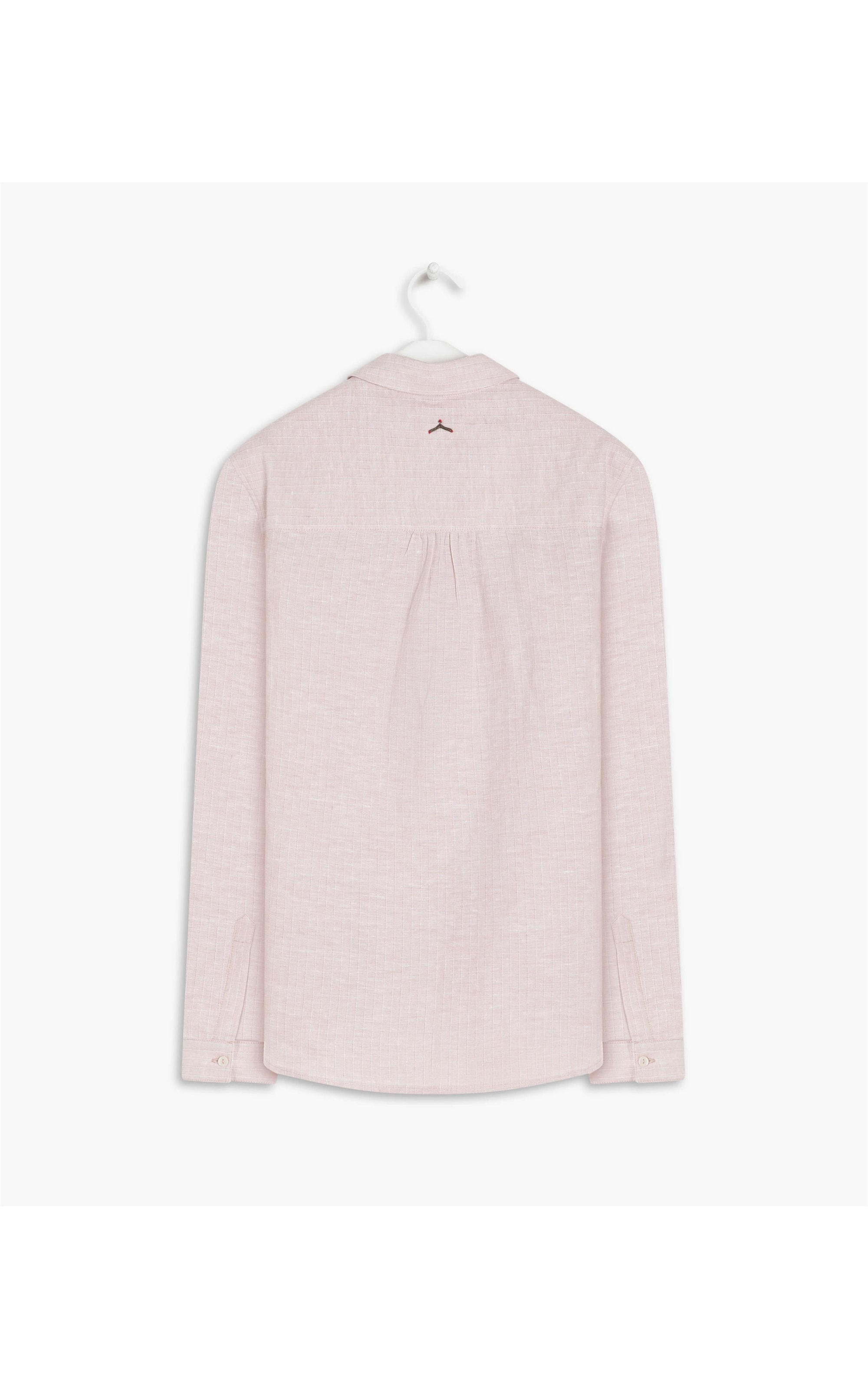 Camisa Linho  Sardenha  Rose Verano Rosê