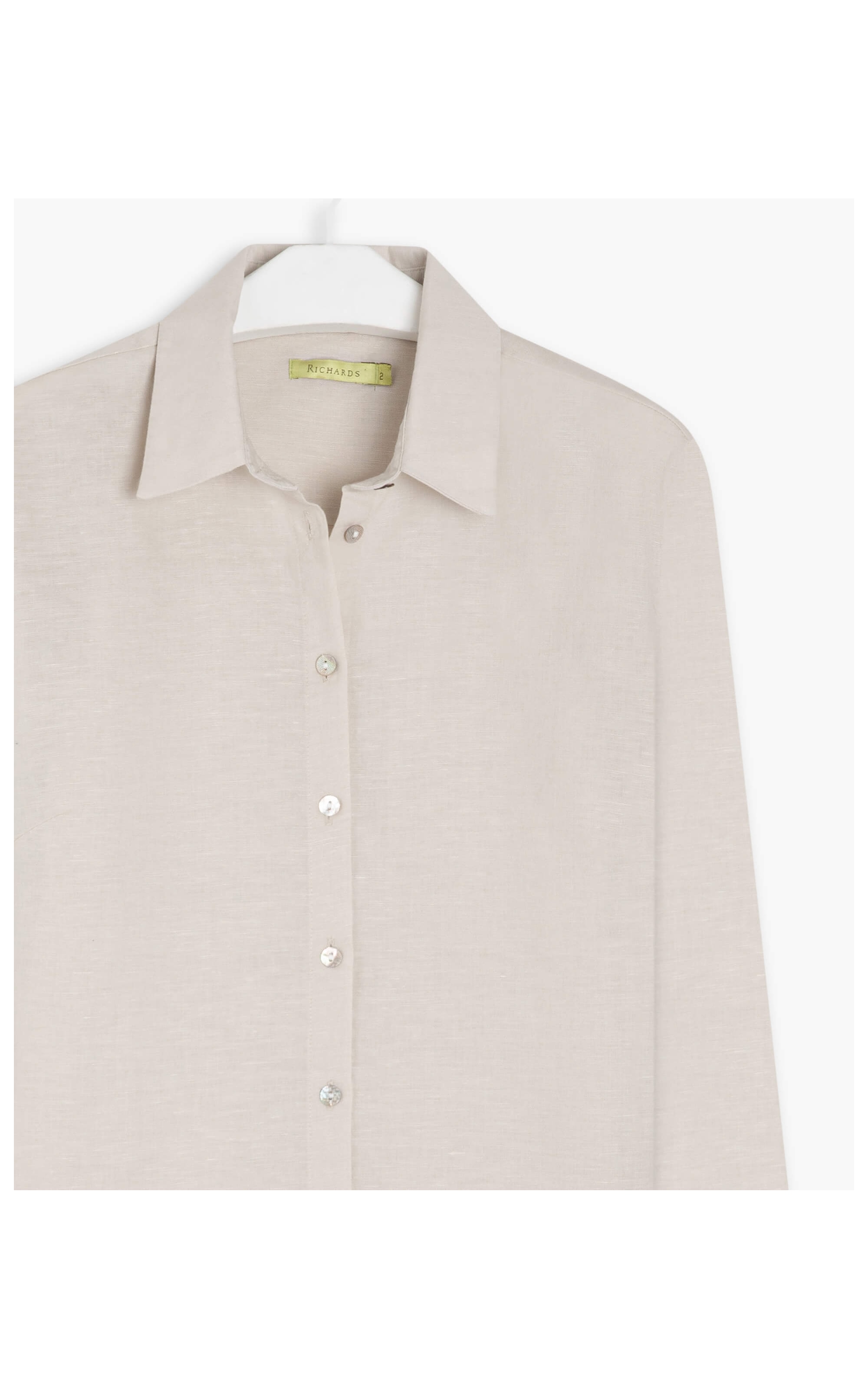 Camisa Linho  Selina Areia