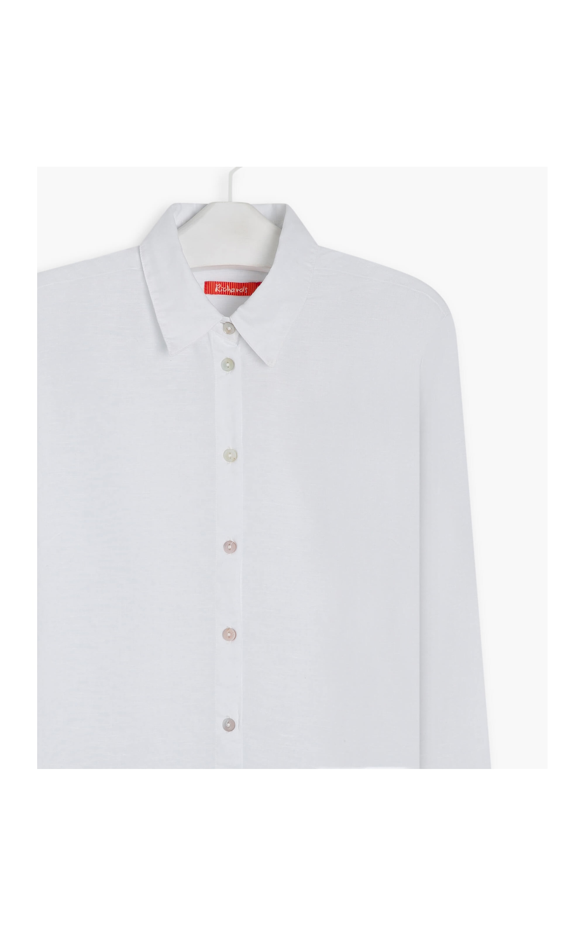 Camisa Linho  Selina Branco