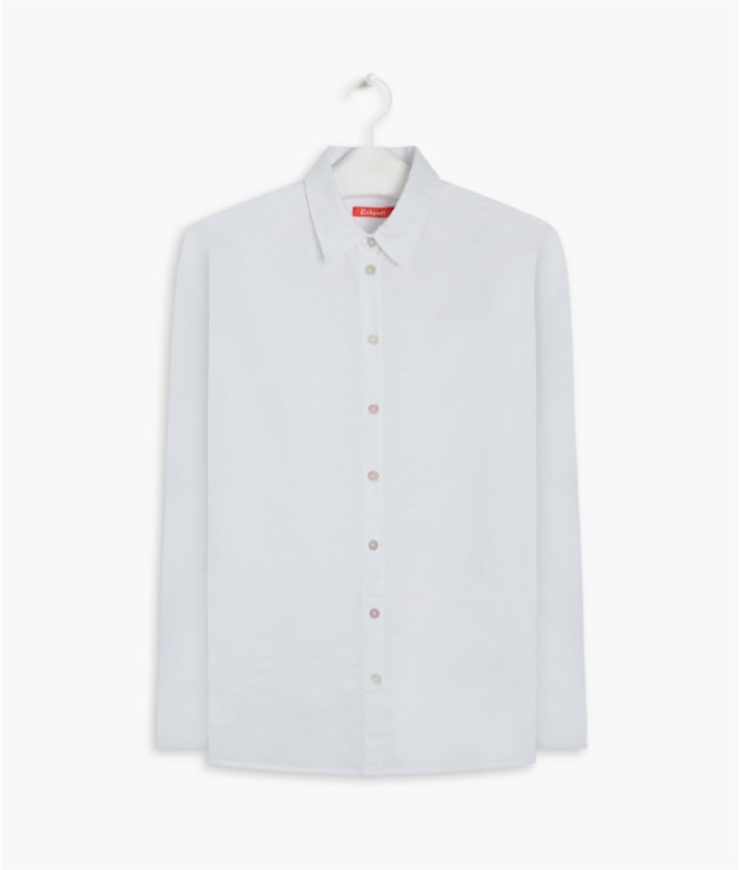 Camisa Linho  Selina Branco