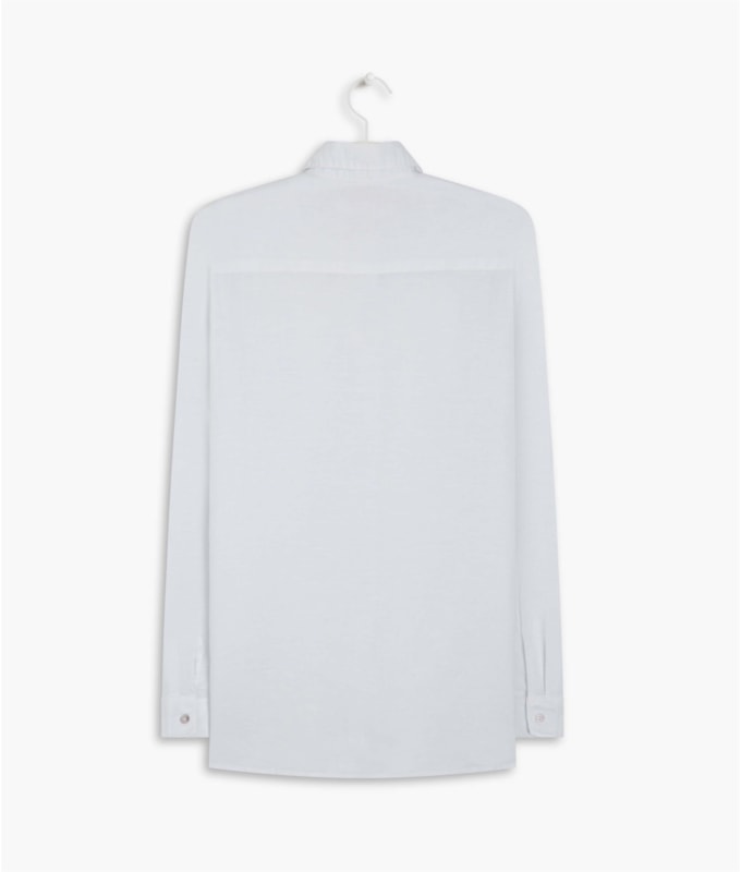 Camisa Linho  Selina Branco
