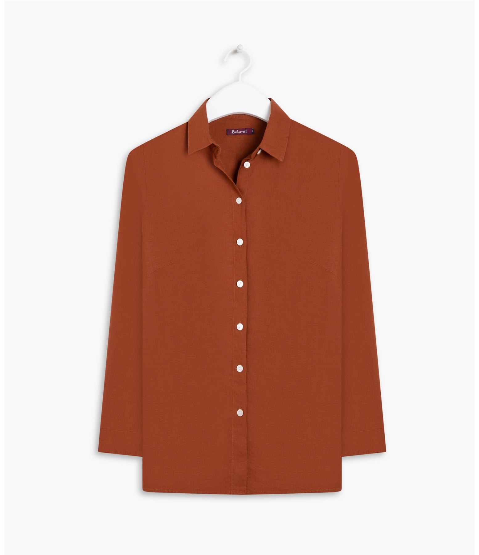 Camisa Linho  Selina Camel