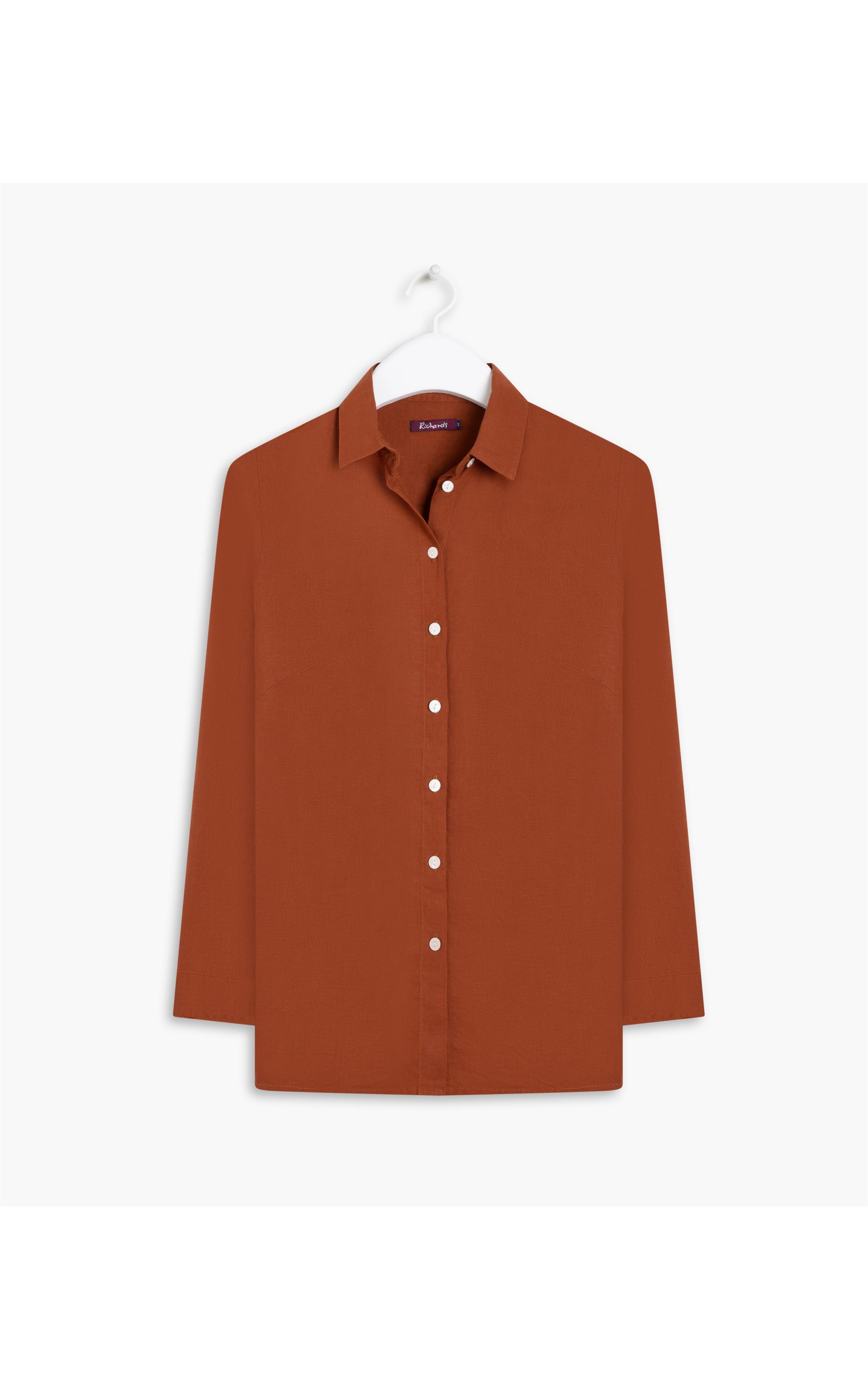 Camisa Linho  Selina Camel