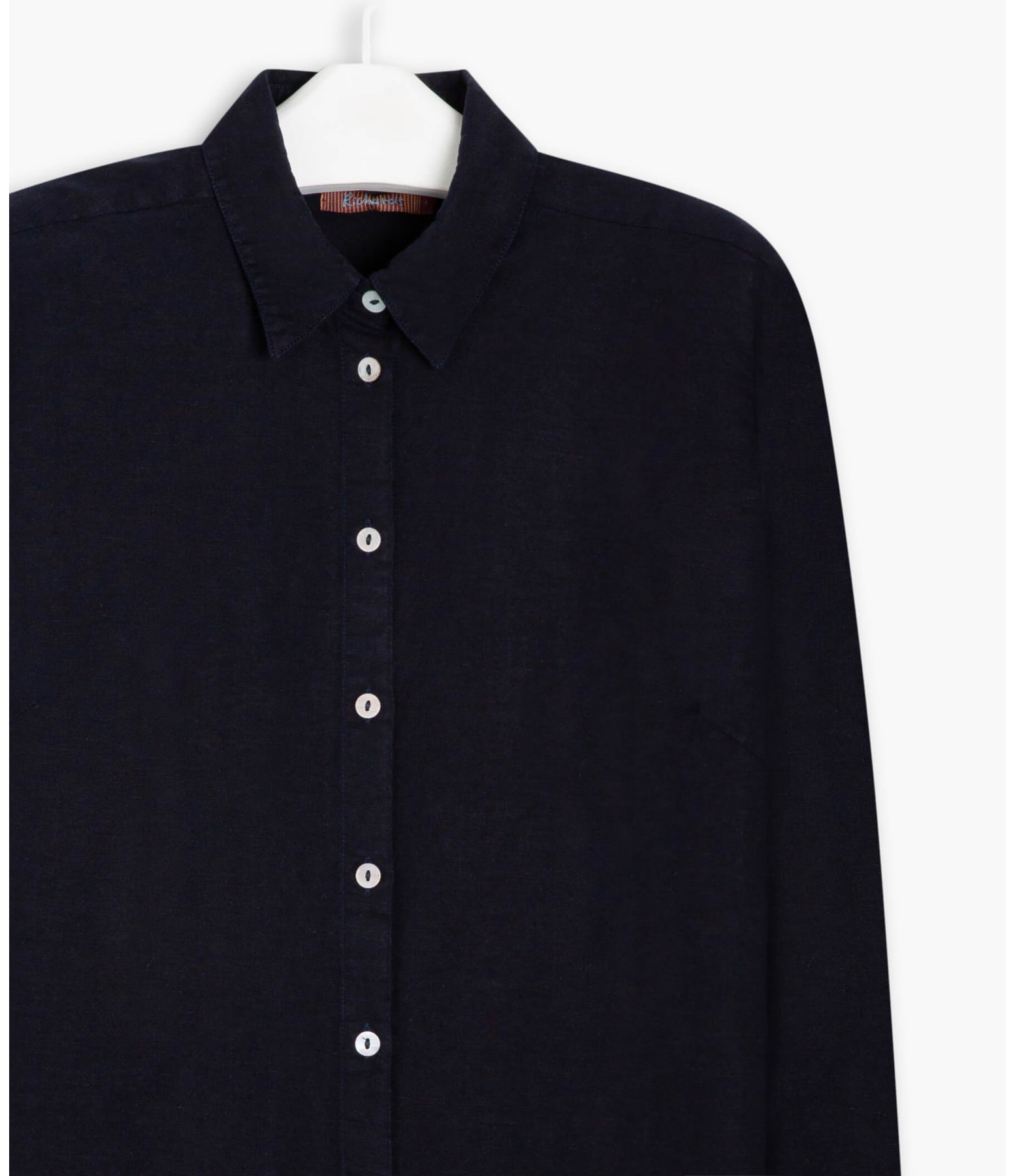 Camisa Linho  Selina Dark Navy