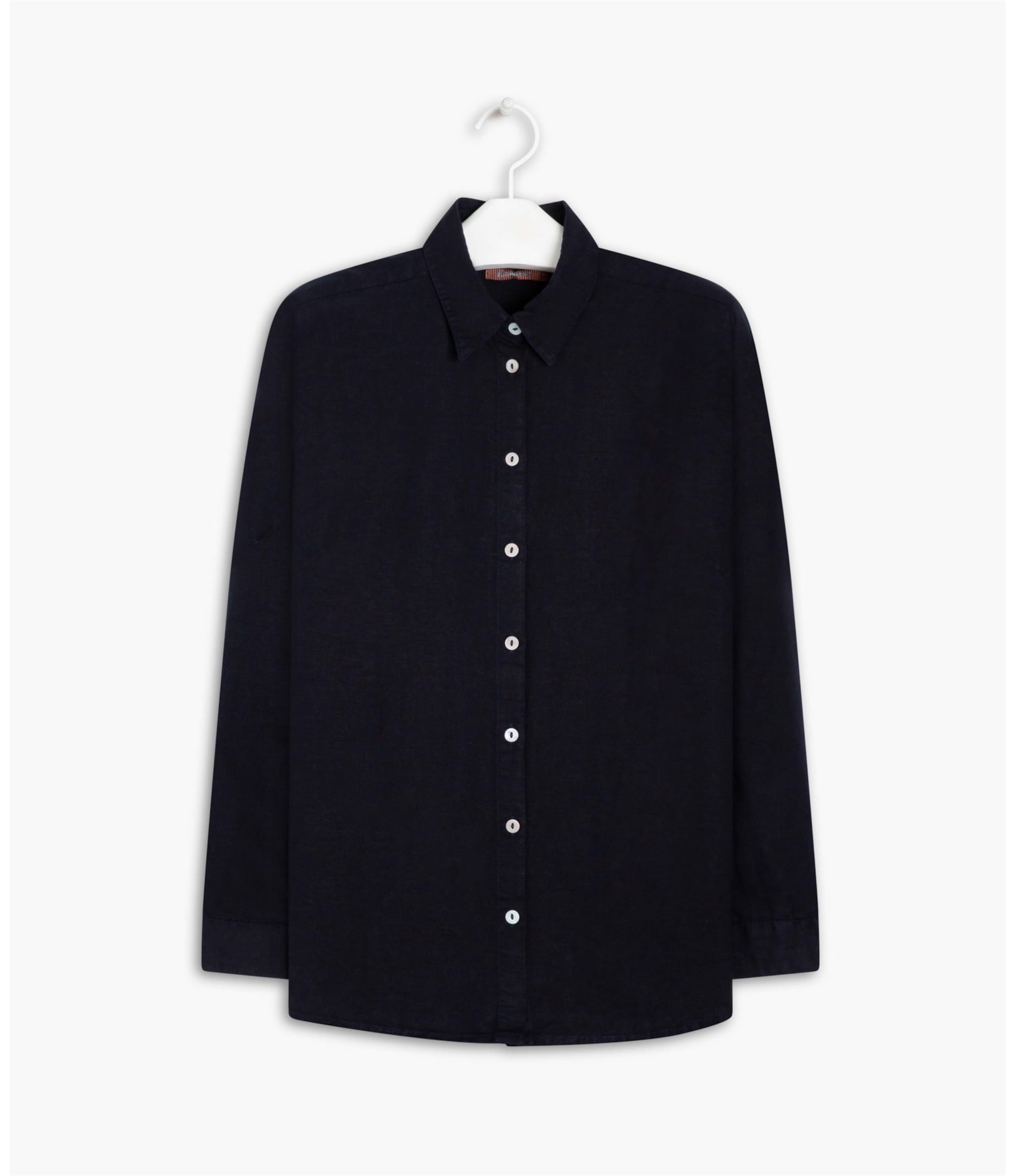 Camisa Linho  Selina Dark Navy