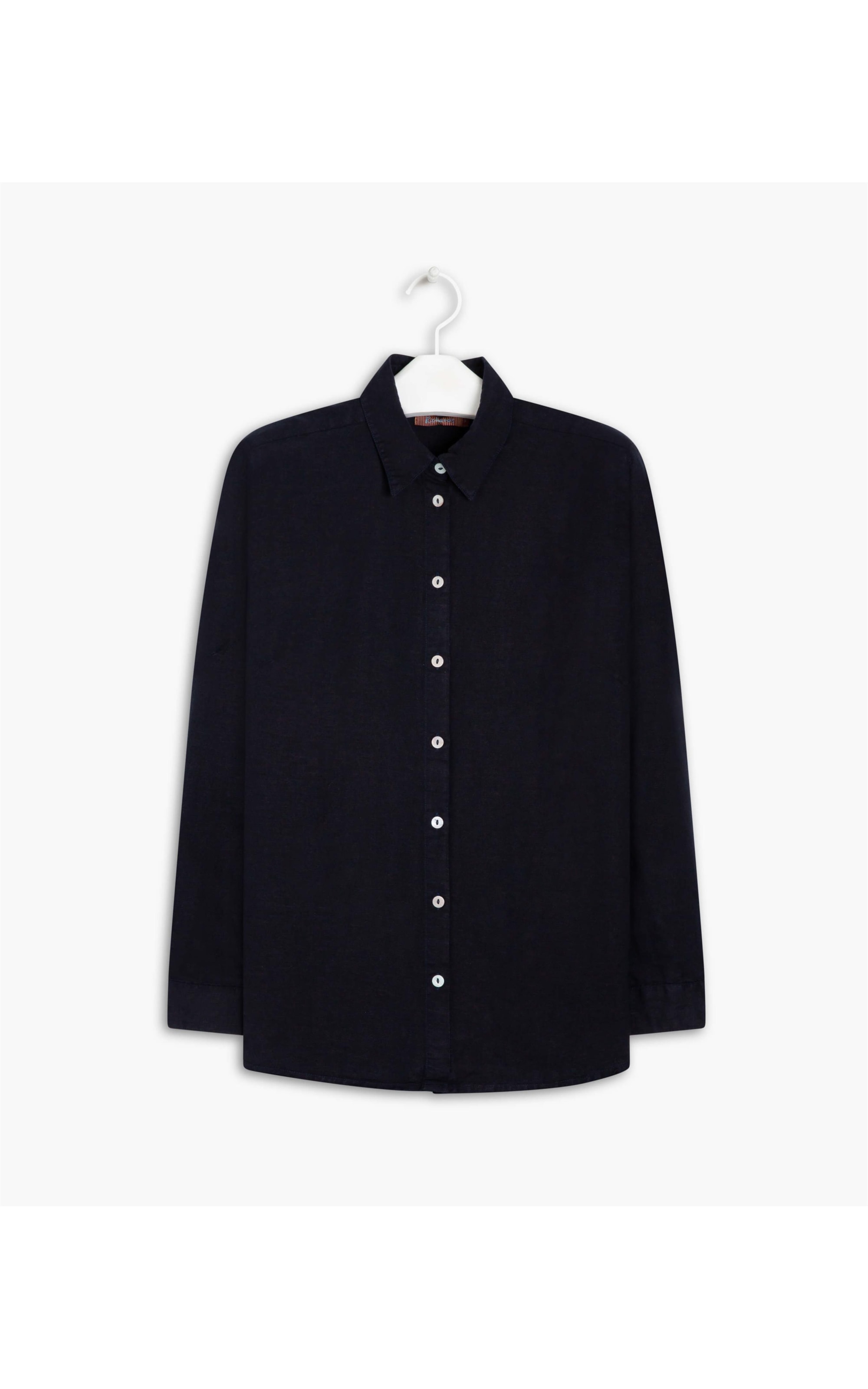 Camisa Linho  Selina Dark Navy