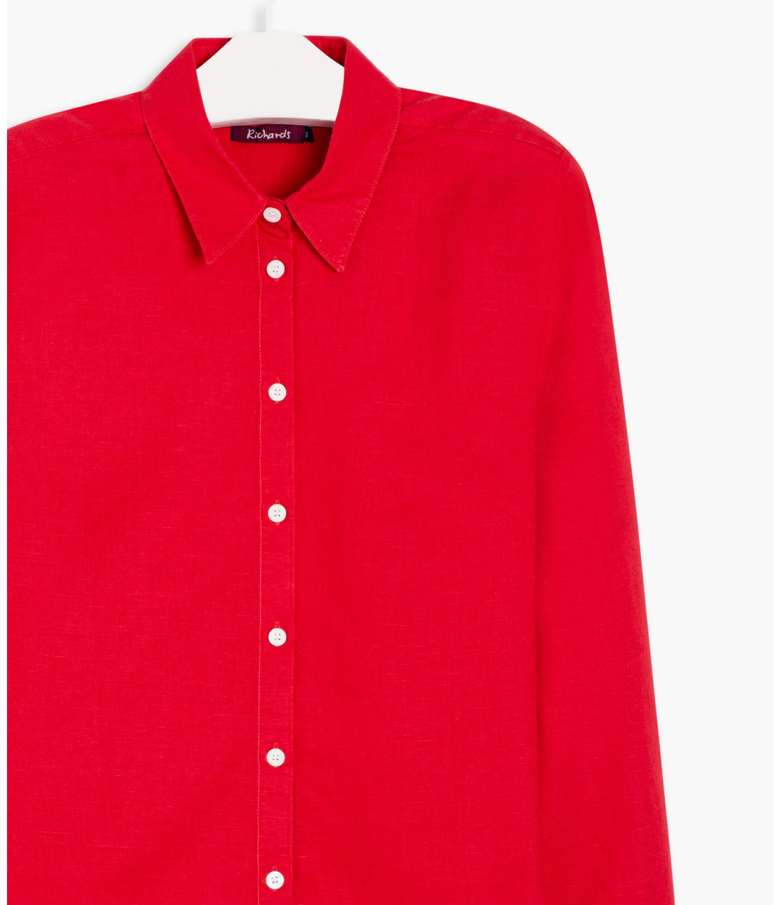 Camisa Linho  Selina Vermelho
