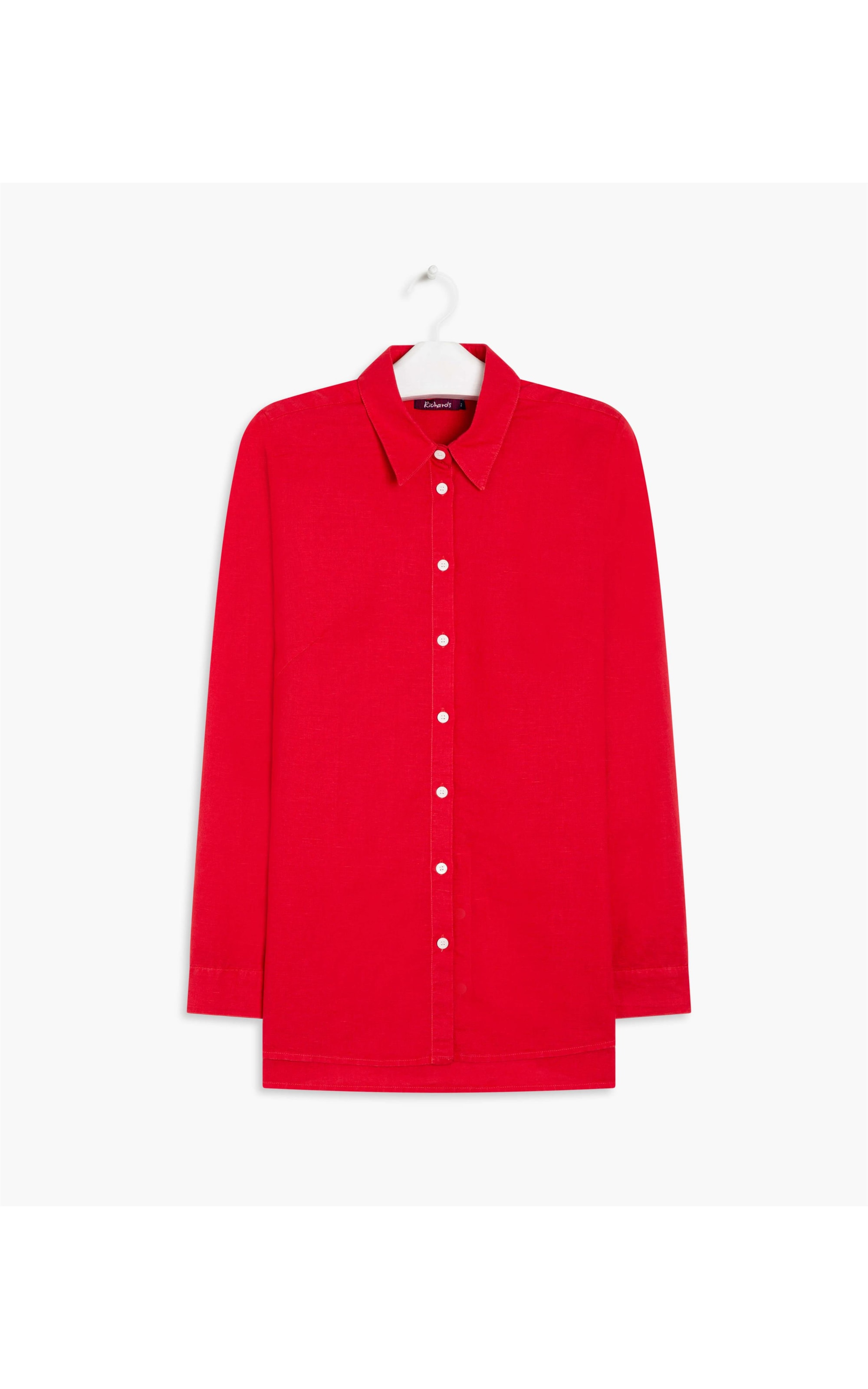 Camisa Linho  Selina Vermelho