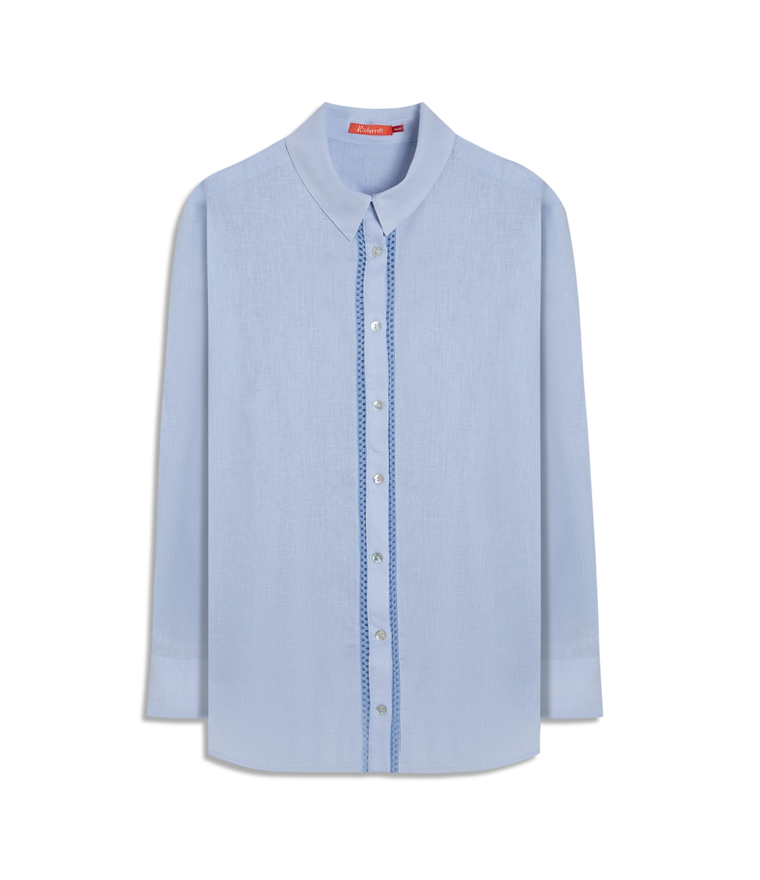 Camisa Linho  Sienna Azul Claro