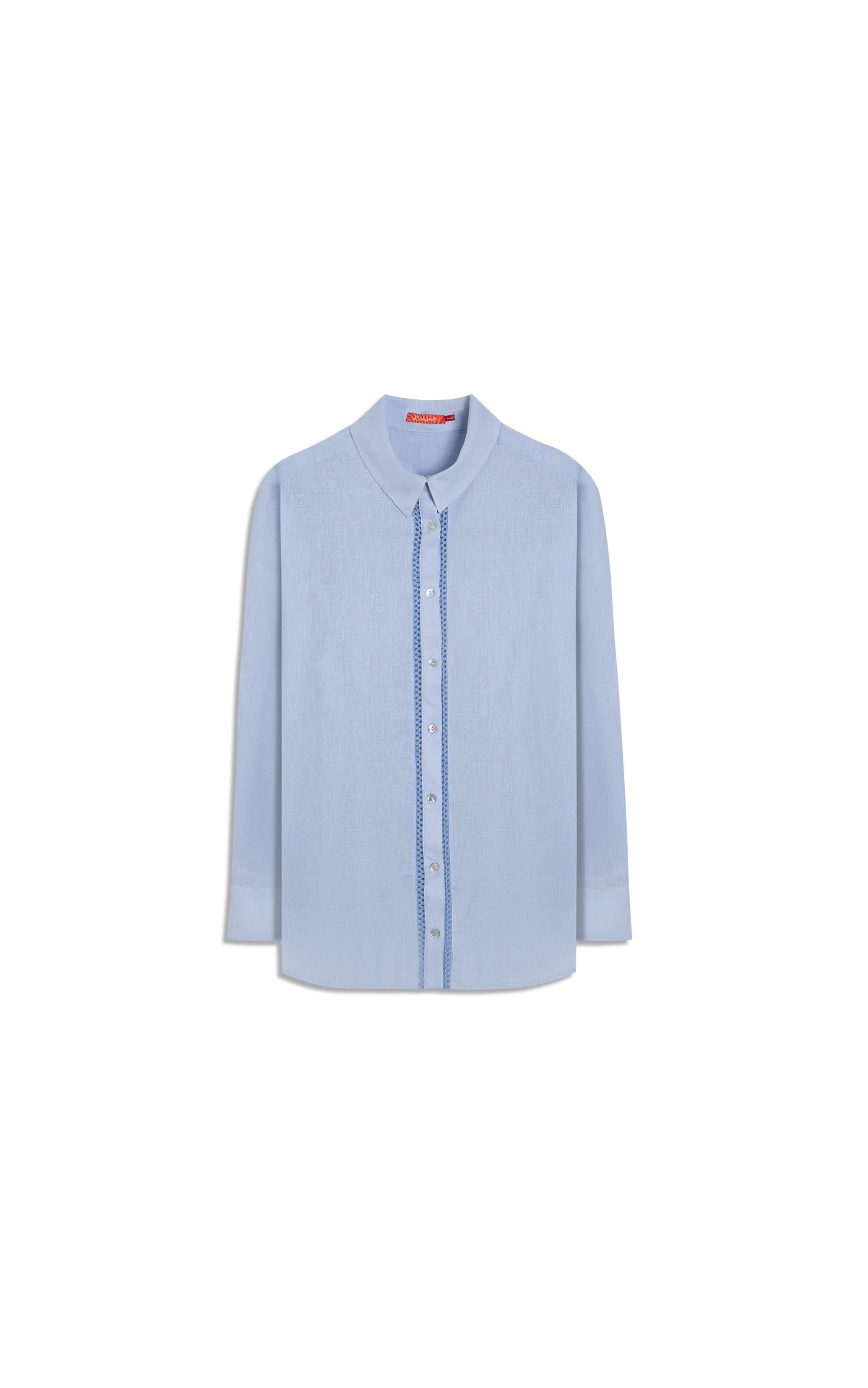Camisa Linho  Sienna Azul Claro