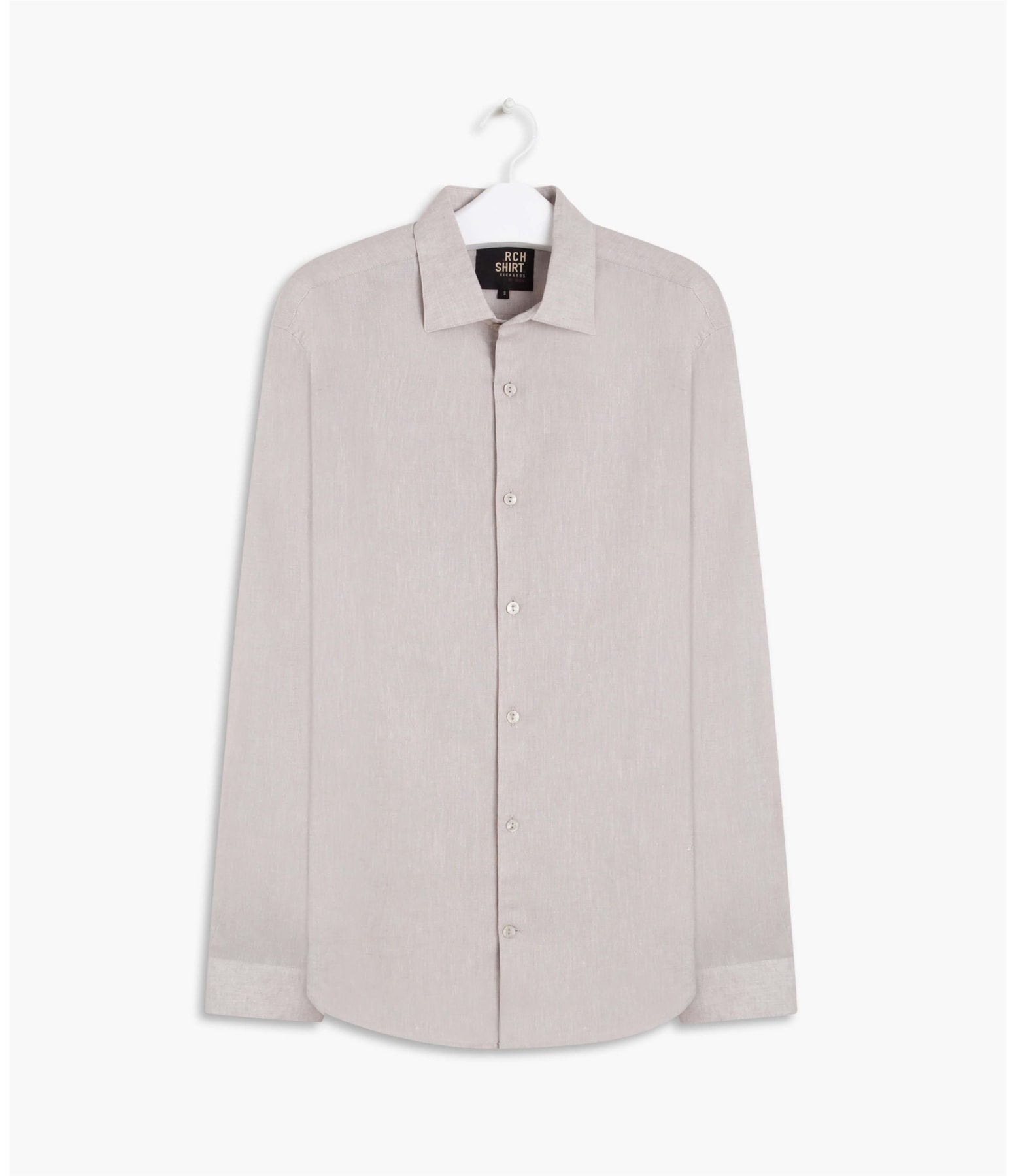 Camisa Linho Silver Gray Mescla