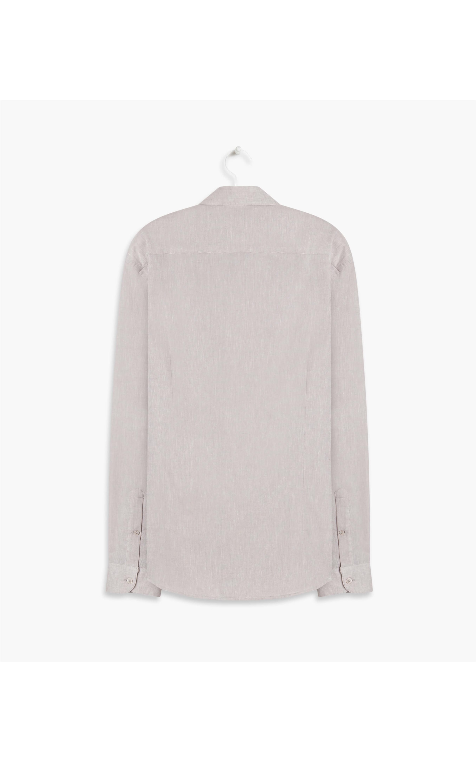 Camisa Linho Silver Gray Mescla