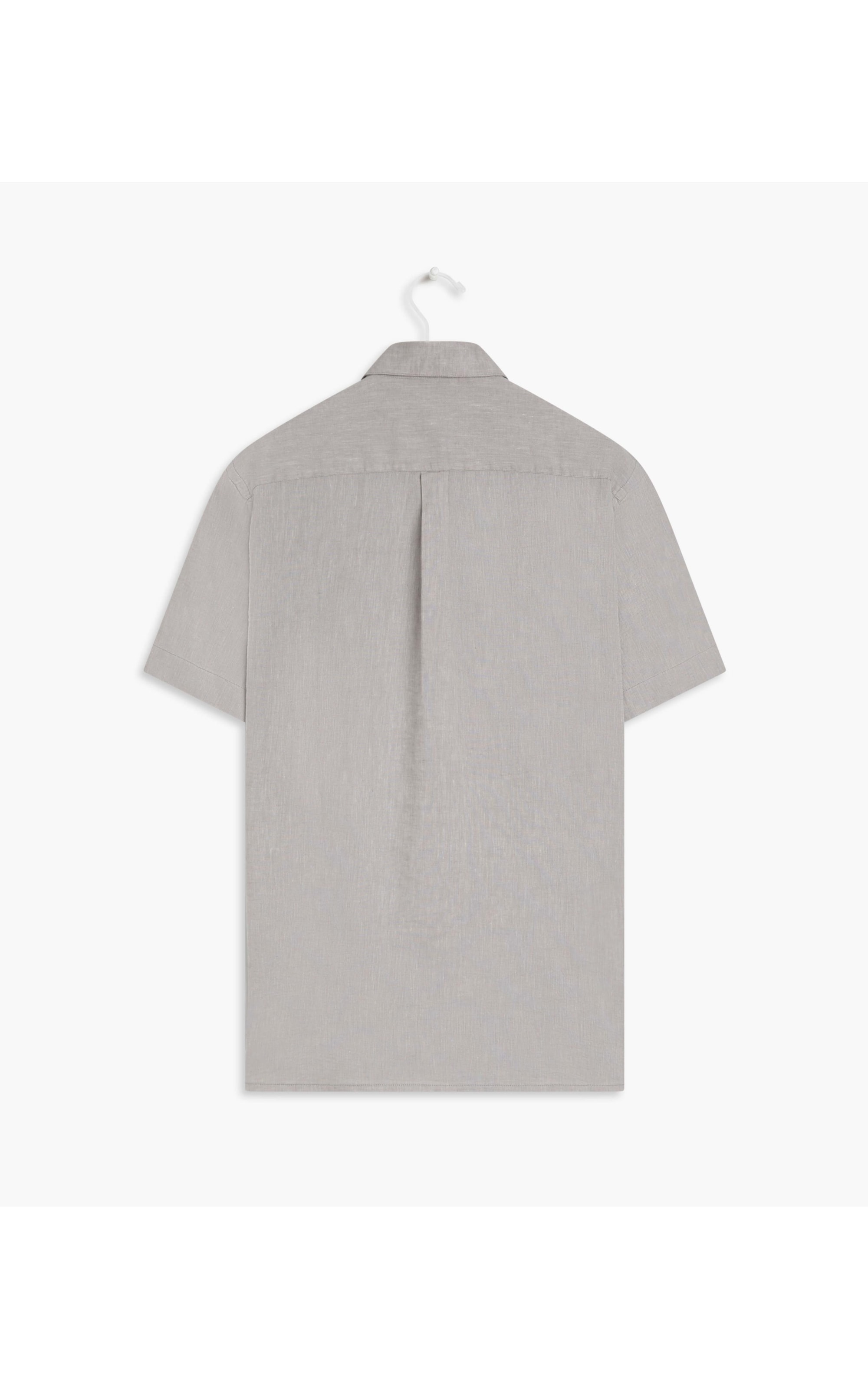 Camisa Linho Silver Gray Mescla