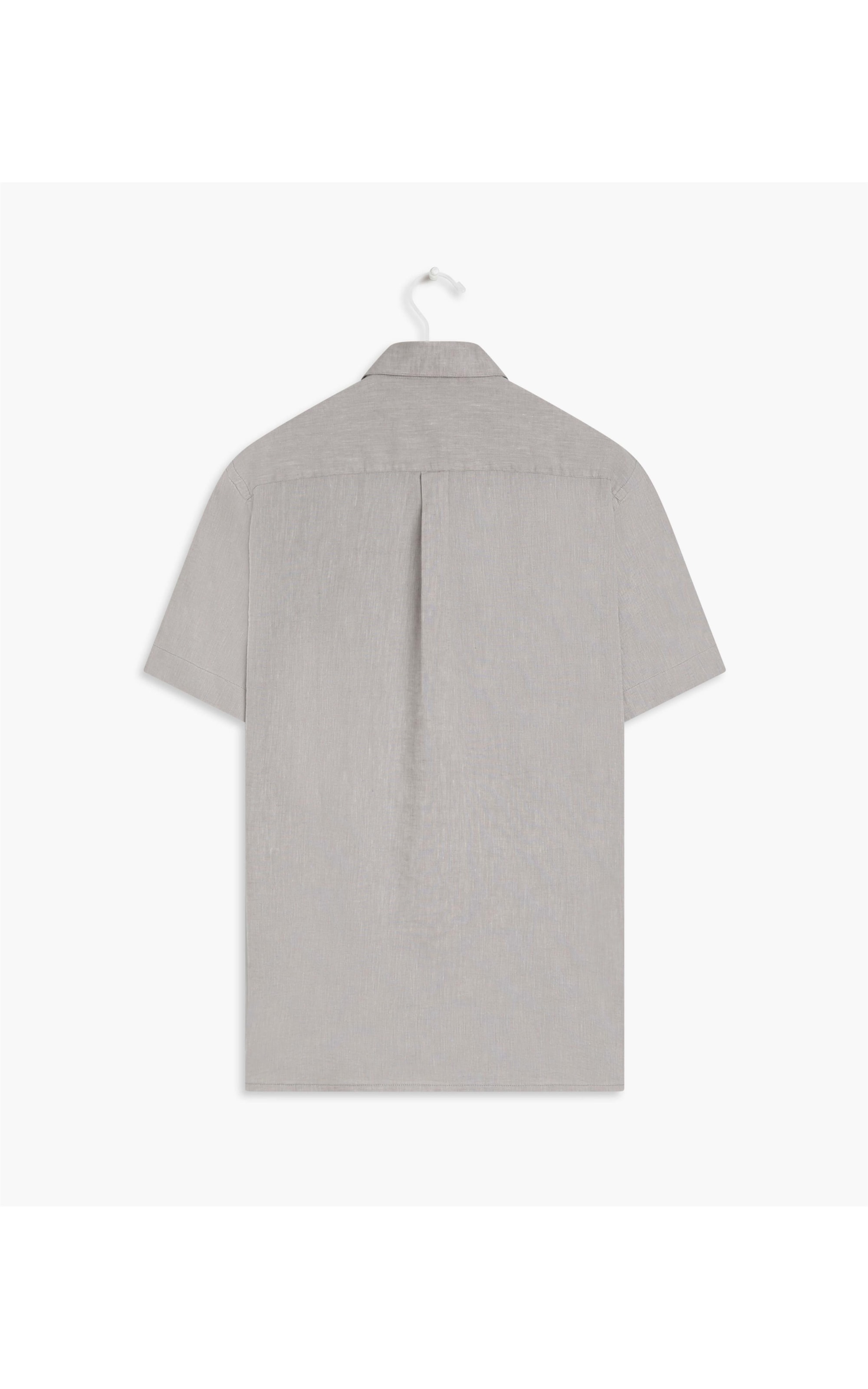 Camisa Linho Silver Gray Mescla