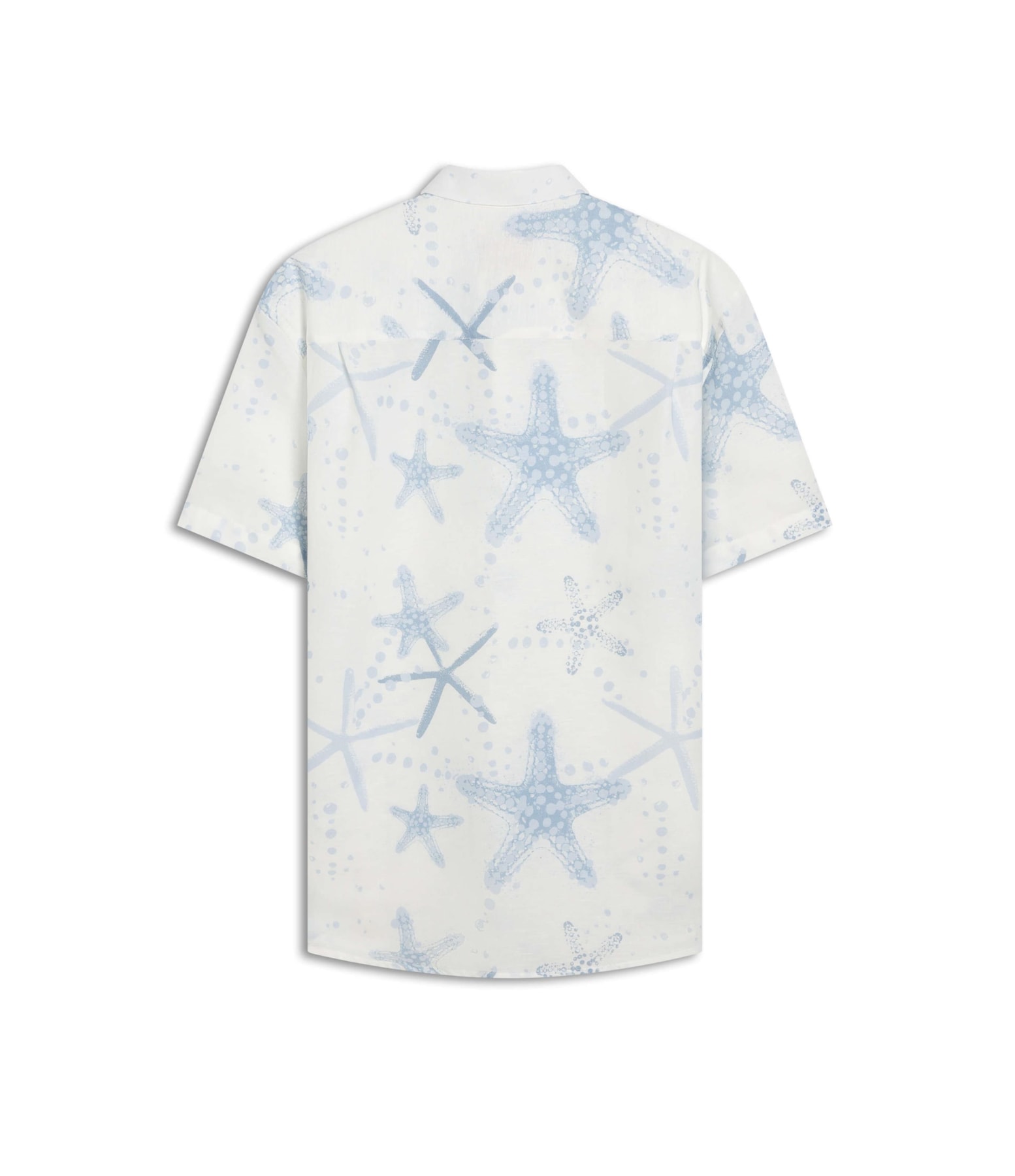 Camisa Linho  Starfish Azul Claro