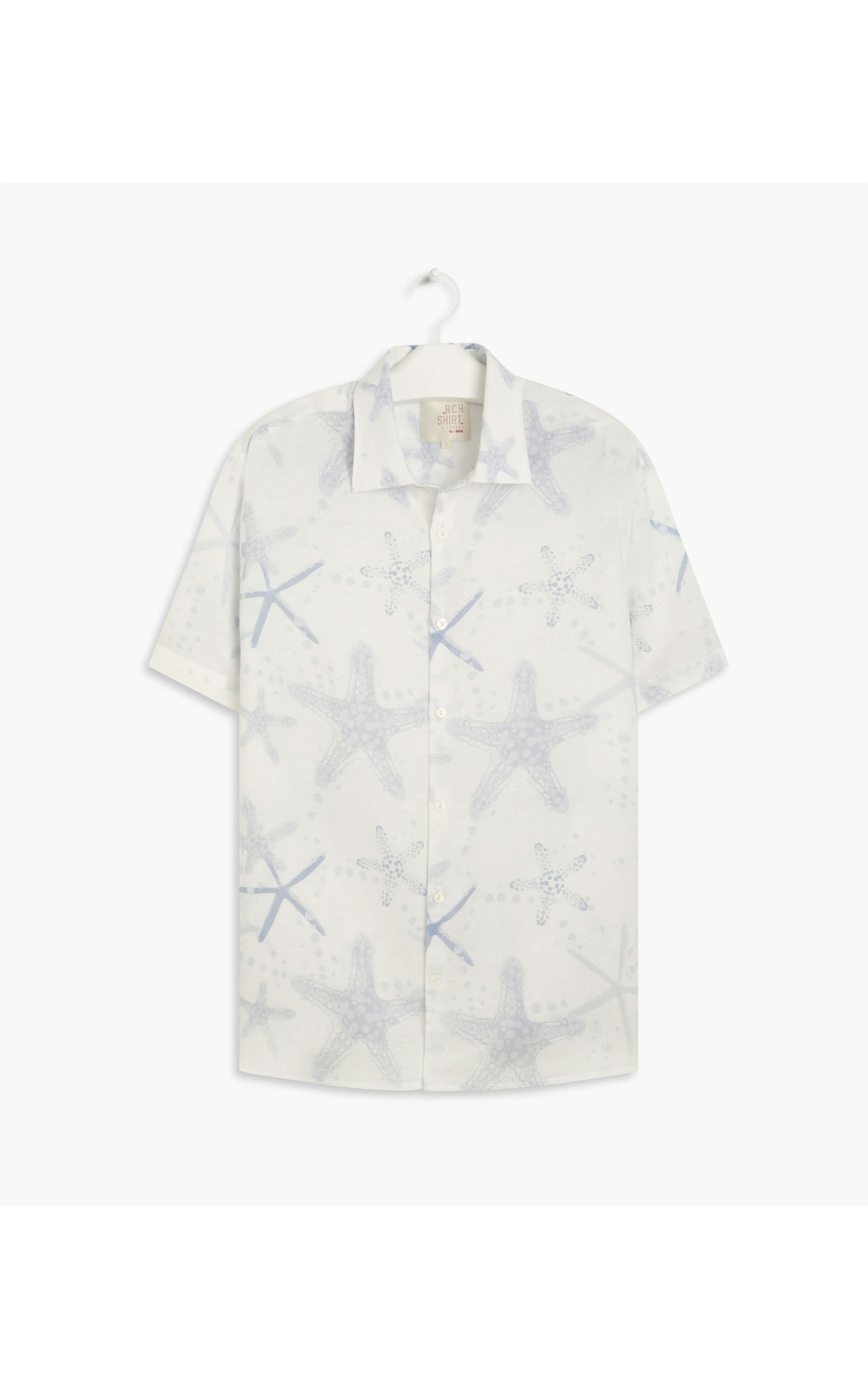 Camisa Linho  Starfish Fresh Azul Claro