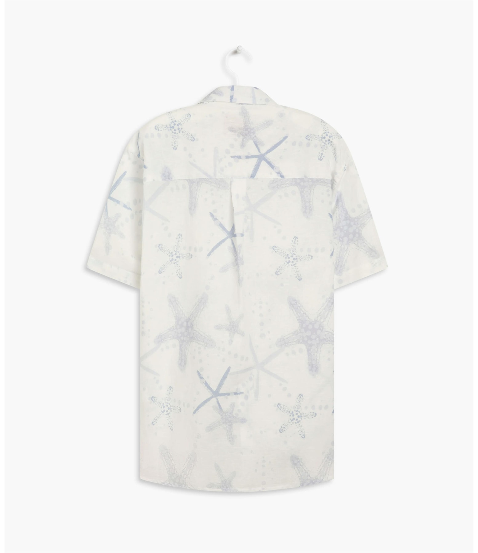 Camisa Linho  Starfish Fresh Azul Claro