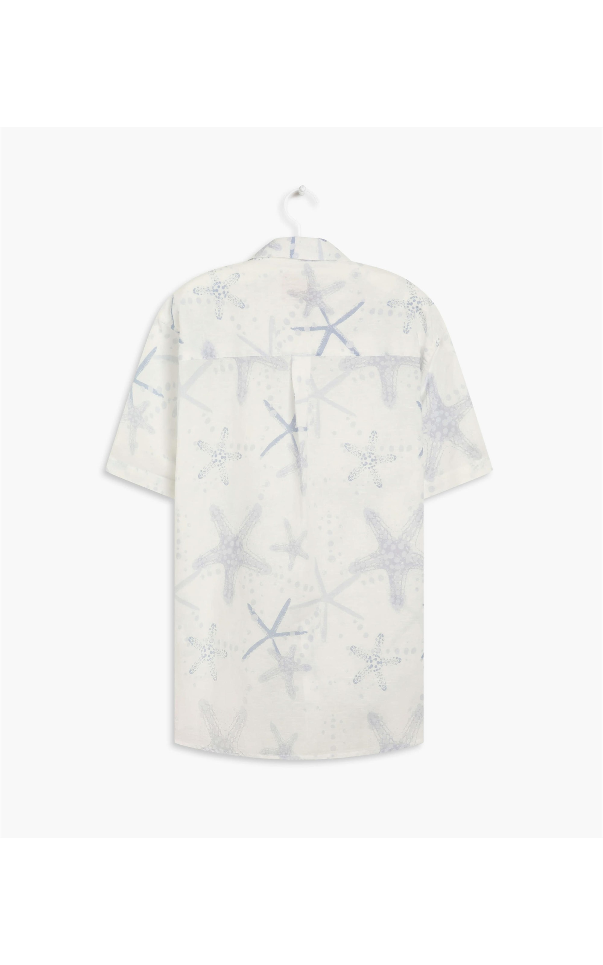 Camisa Linho  Starfish Fresh Azul Claro