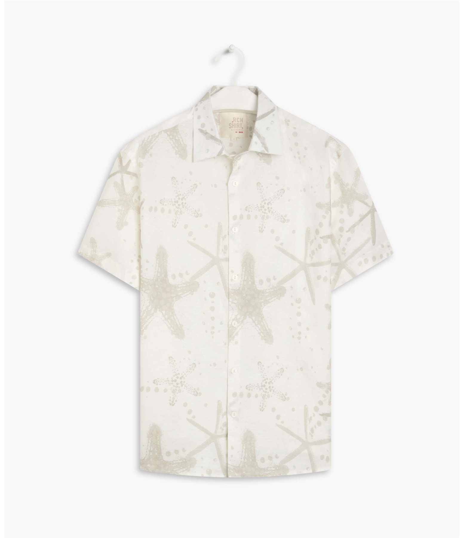 Camisa Linho  Starfish Fresh Natural