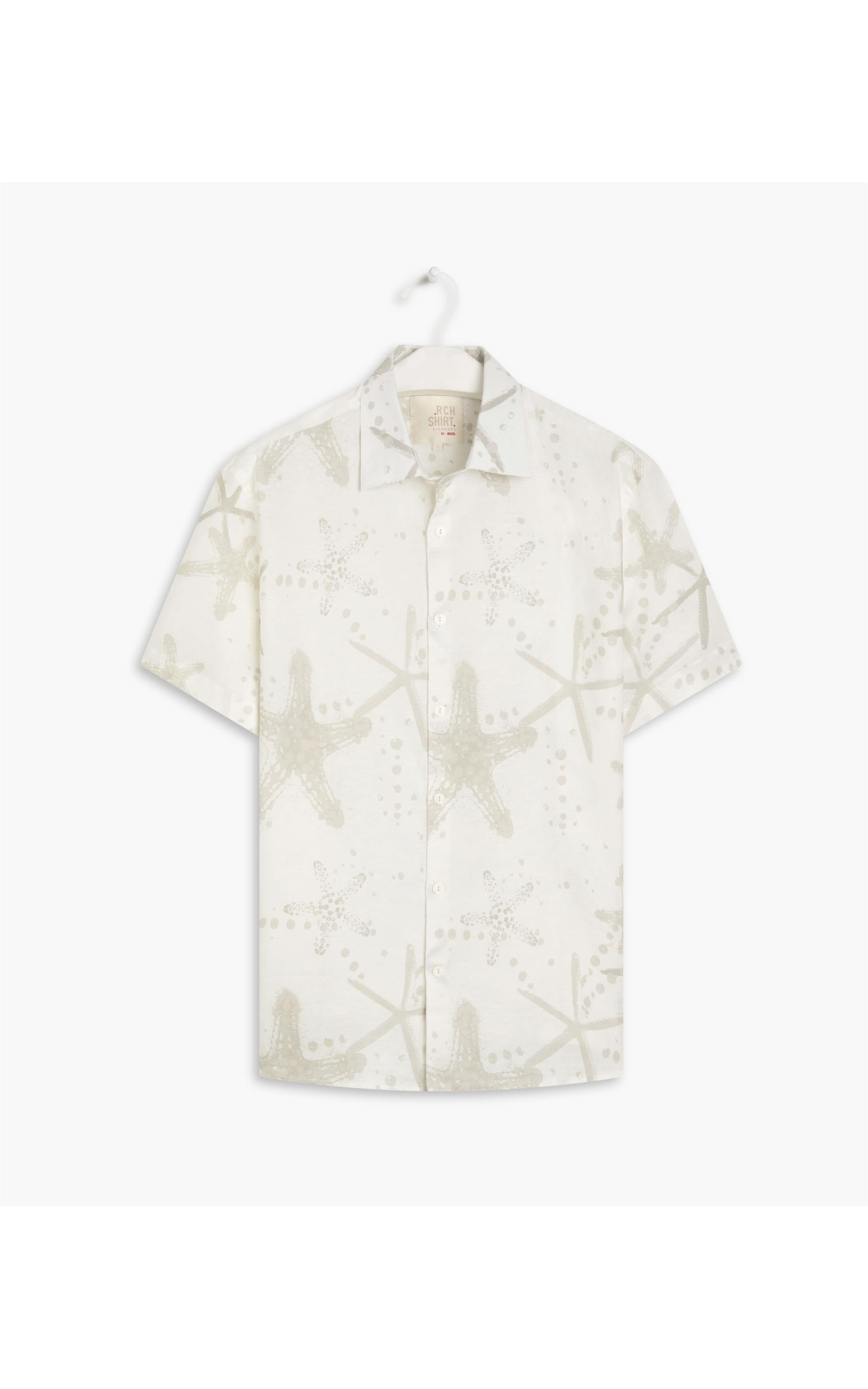 Camisa Linho  Starfish Fresh Natural