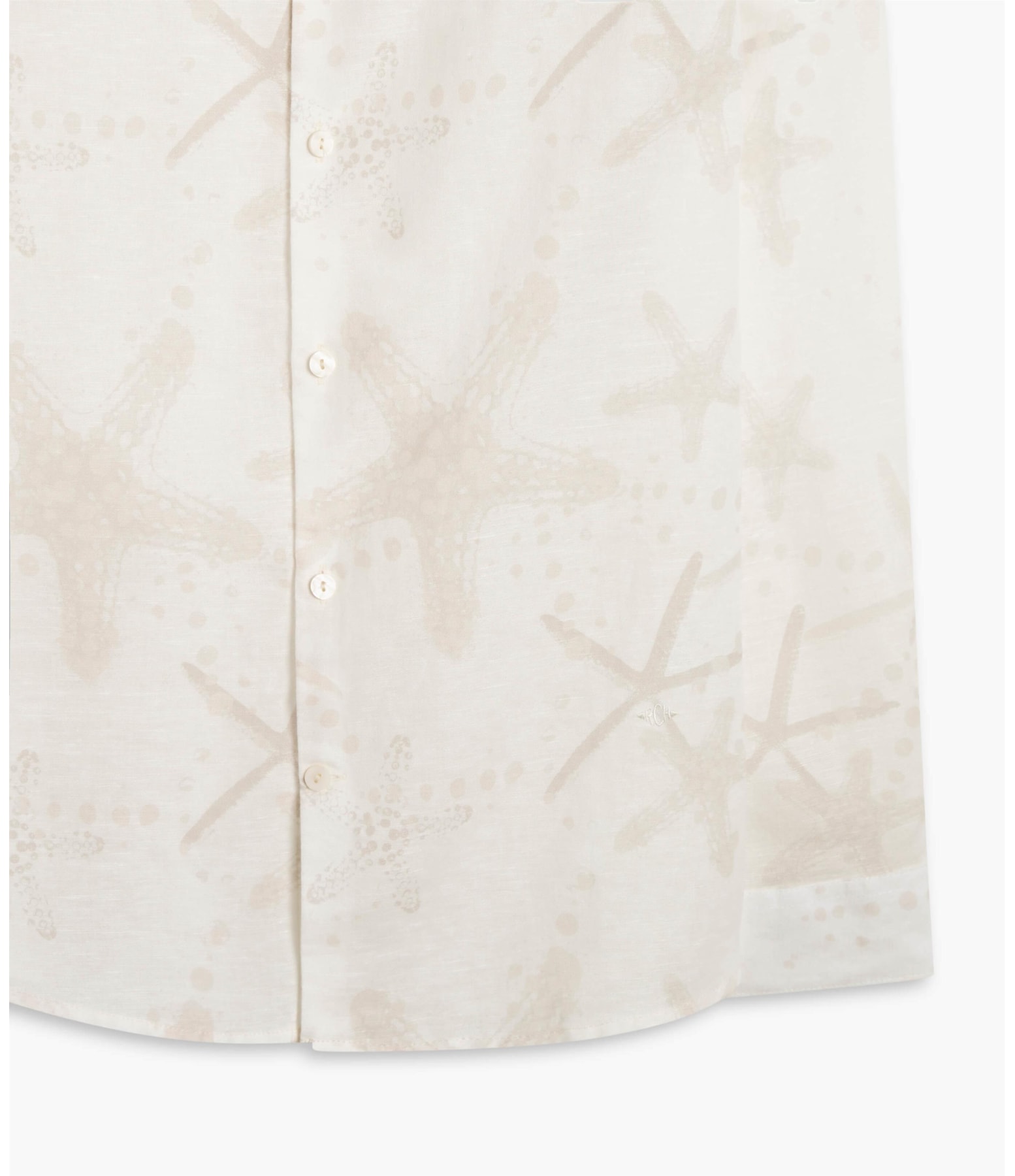Camisa Linho  Starfish Natural
