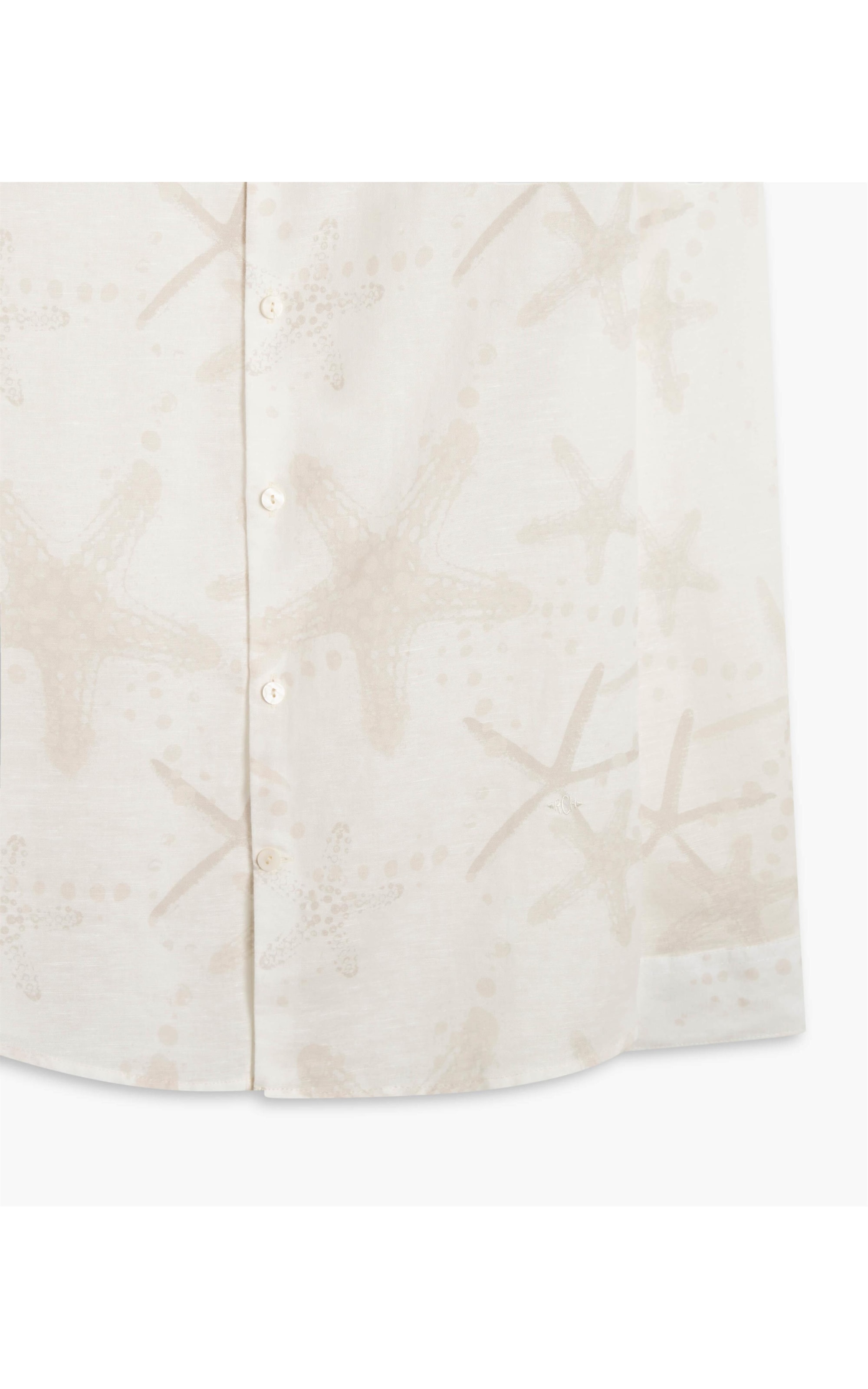 Camisa Linho  Starfish Natural