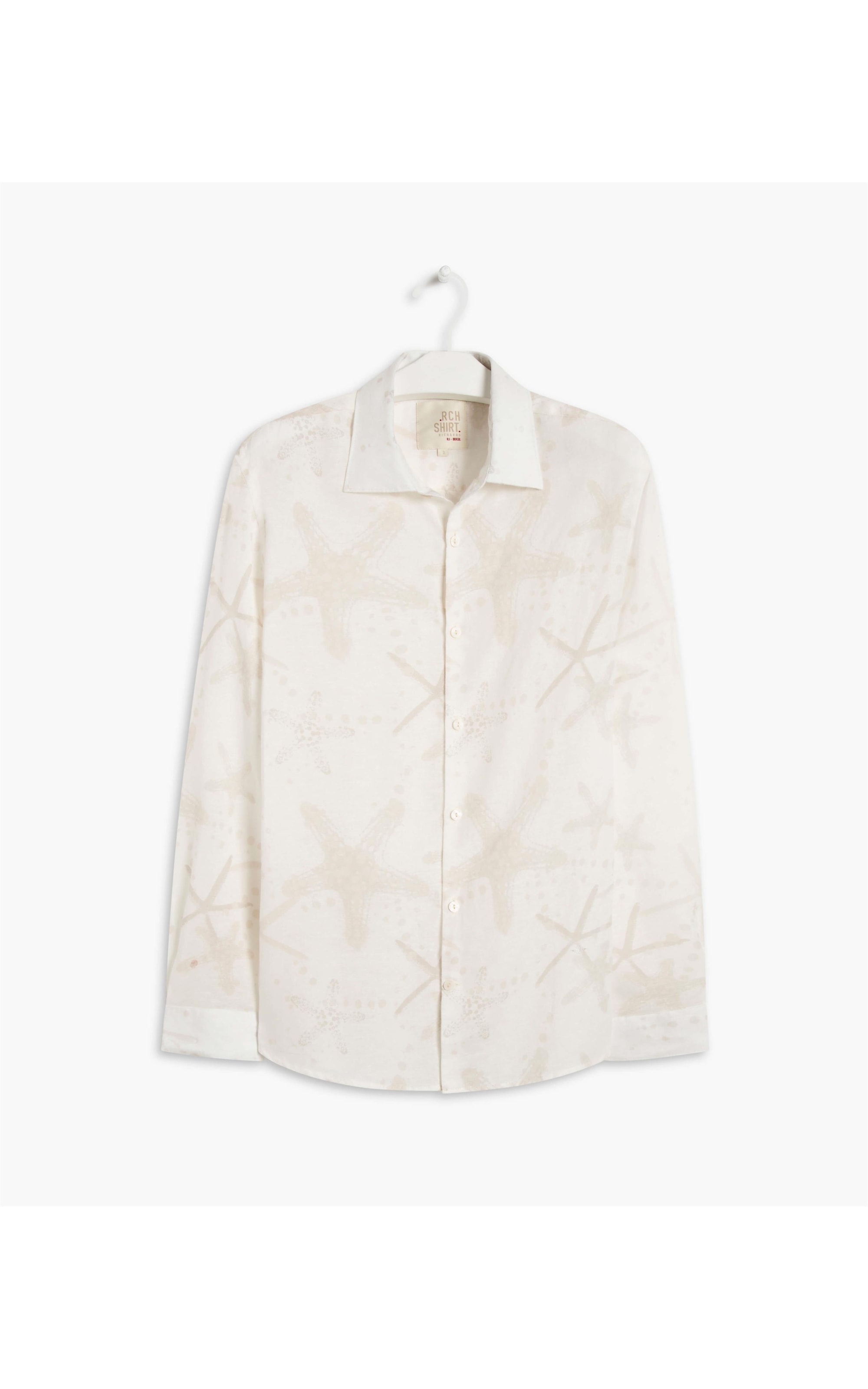Camisa Linho  Starfish Natural
