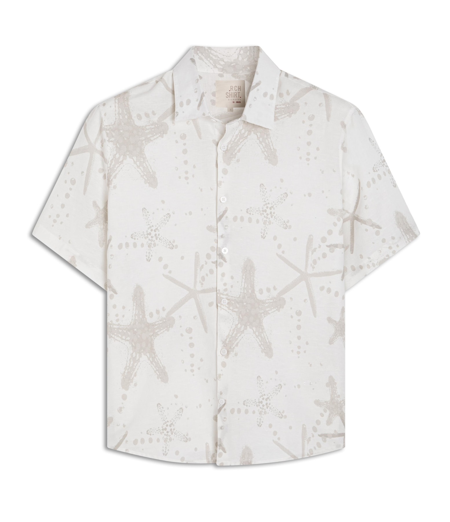 Camisa Linho  Starfish Natural