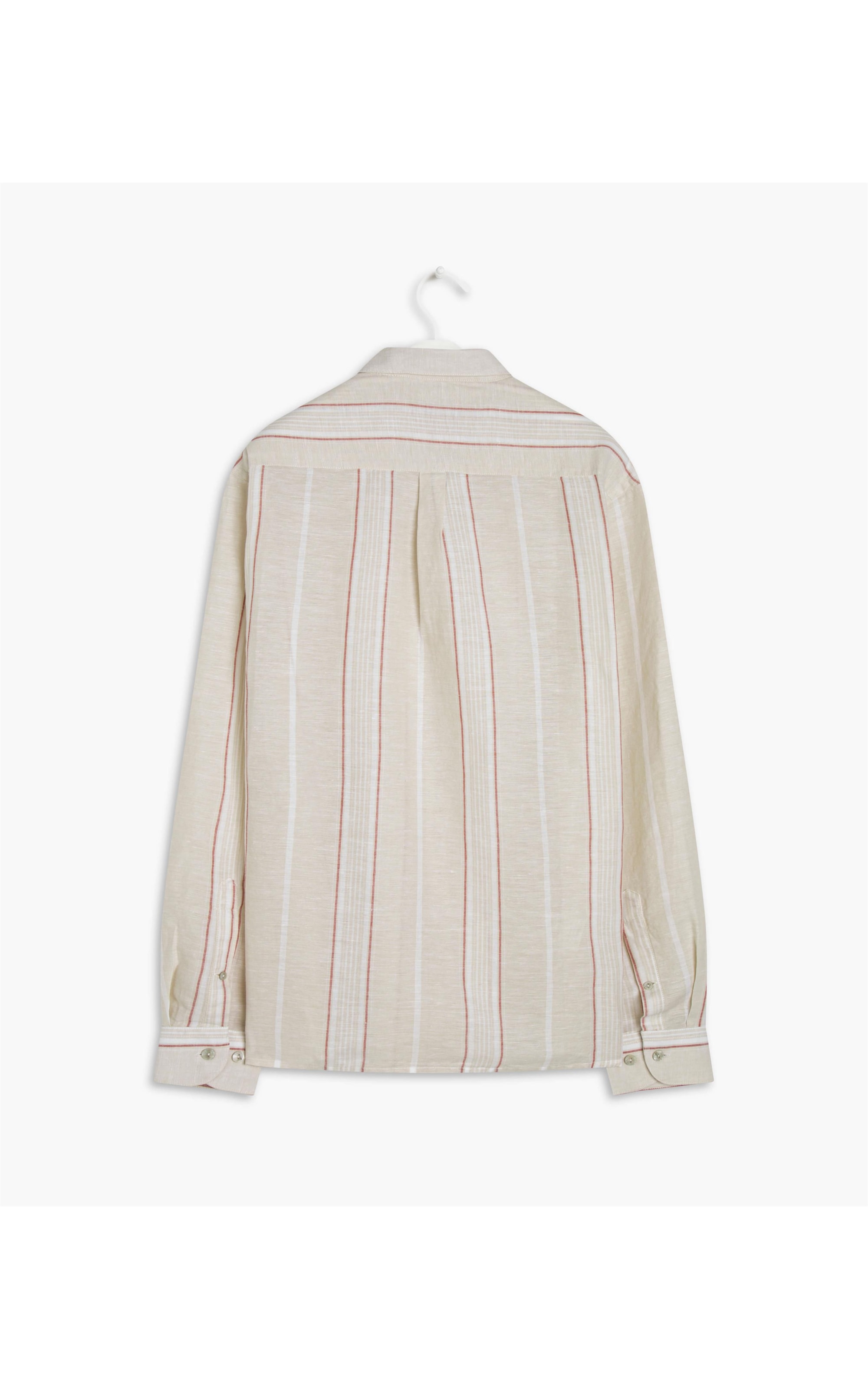 Camisa Linho  Stripes Natural