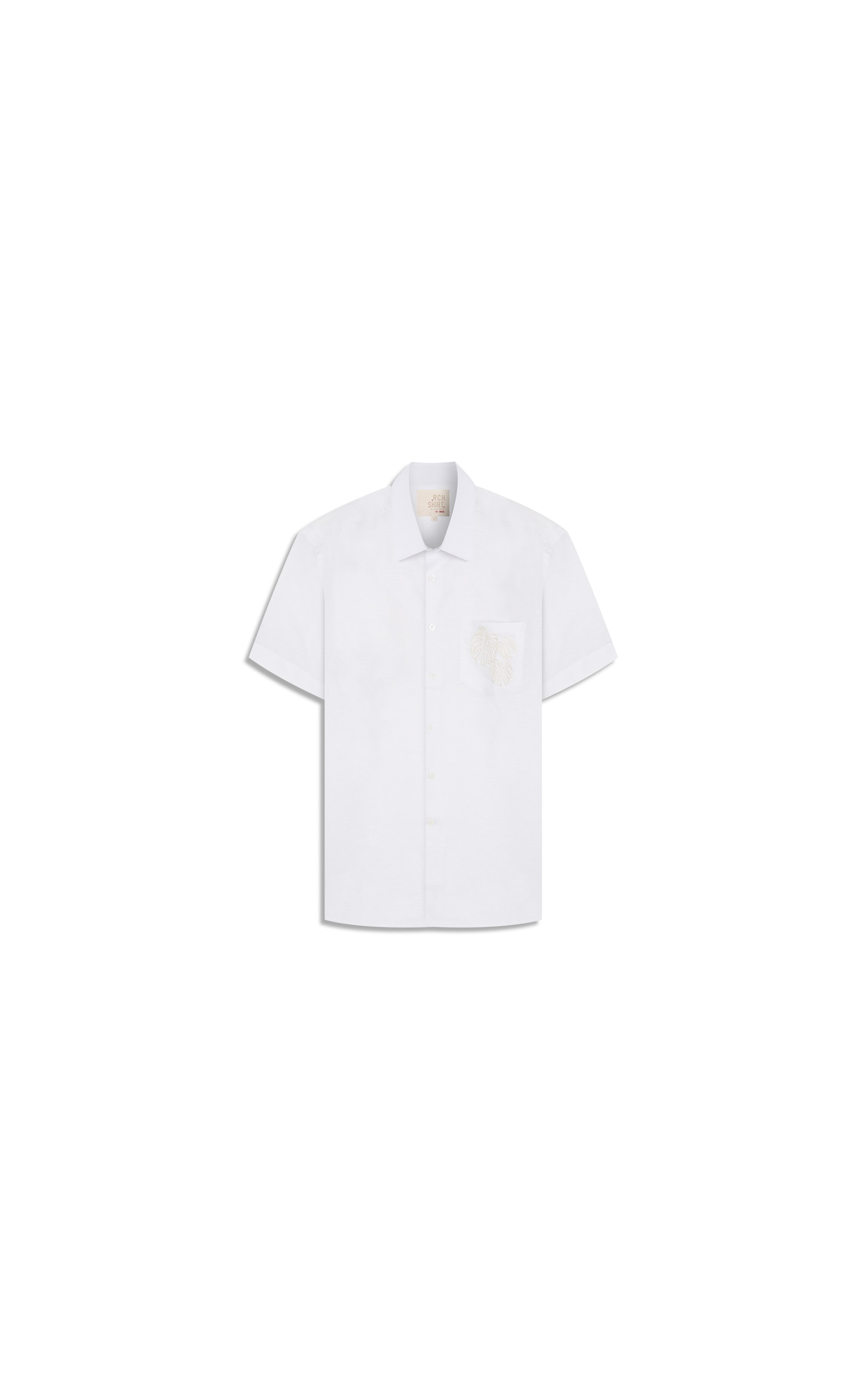 Camisa Linho  Telin Uni Adão Mc Branco