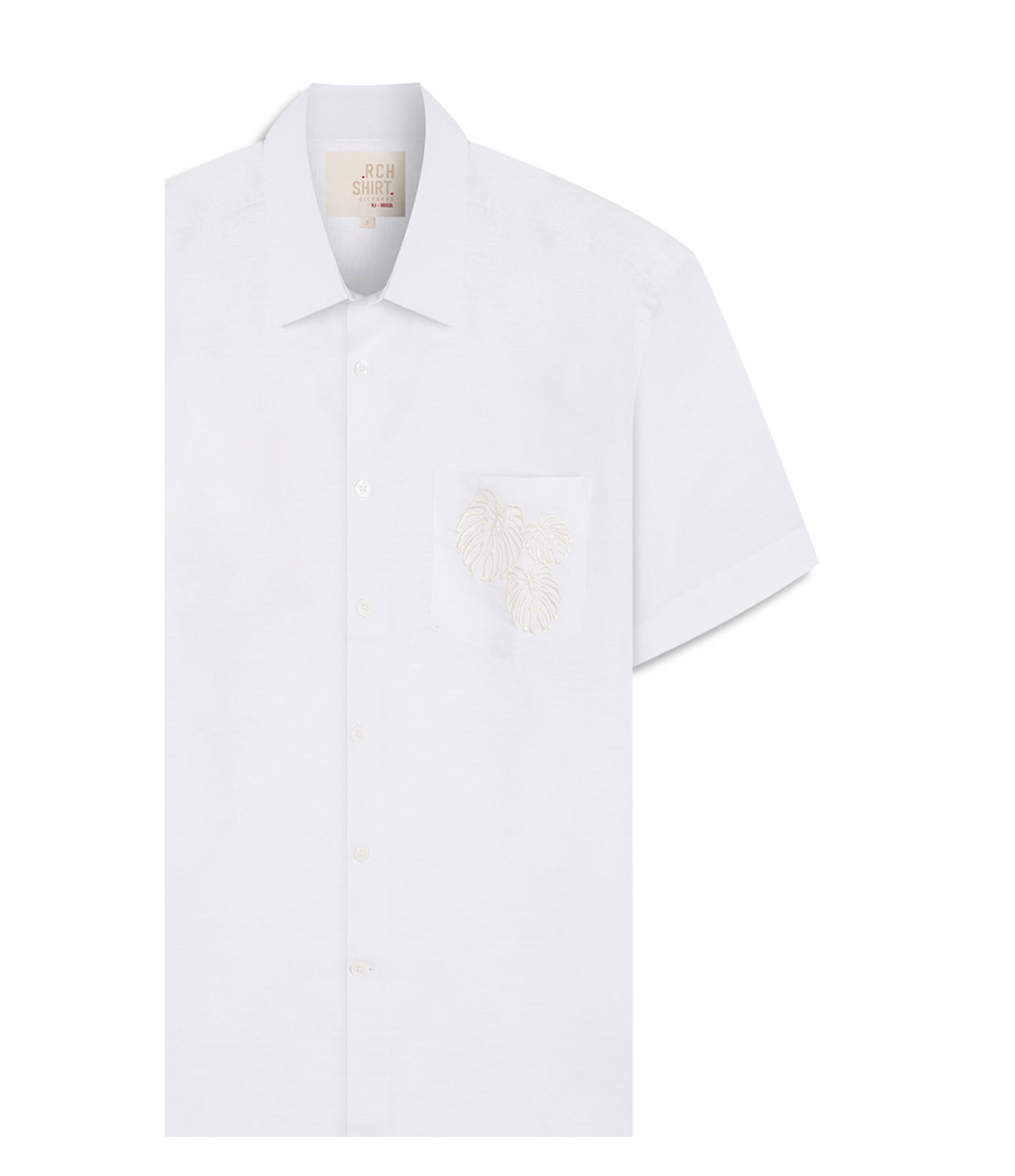 Camisa Linho  Telin Uni Adão Mc Branco
