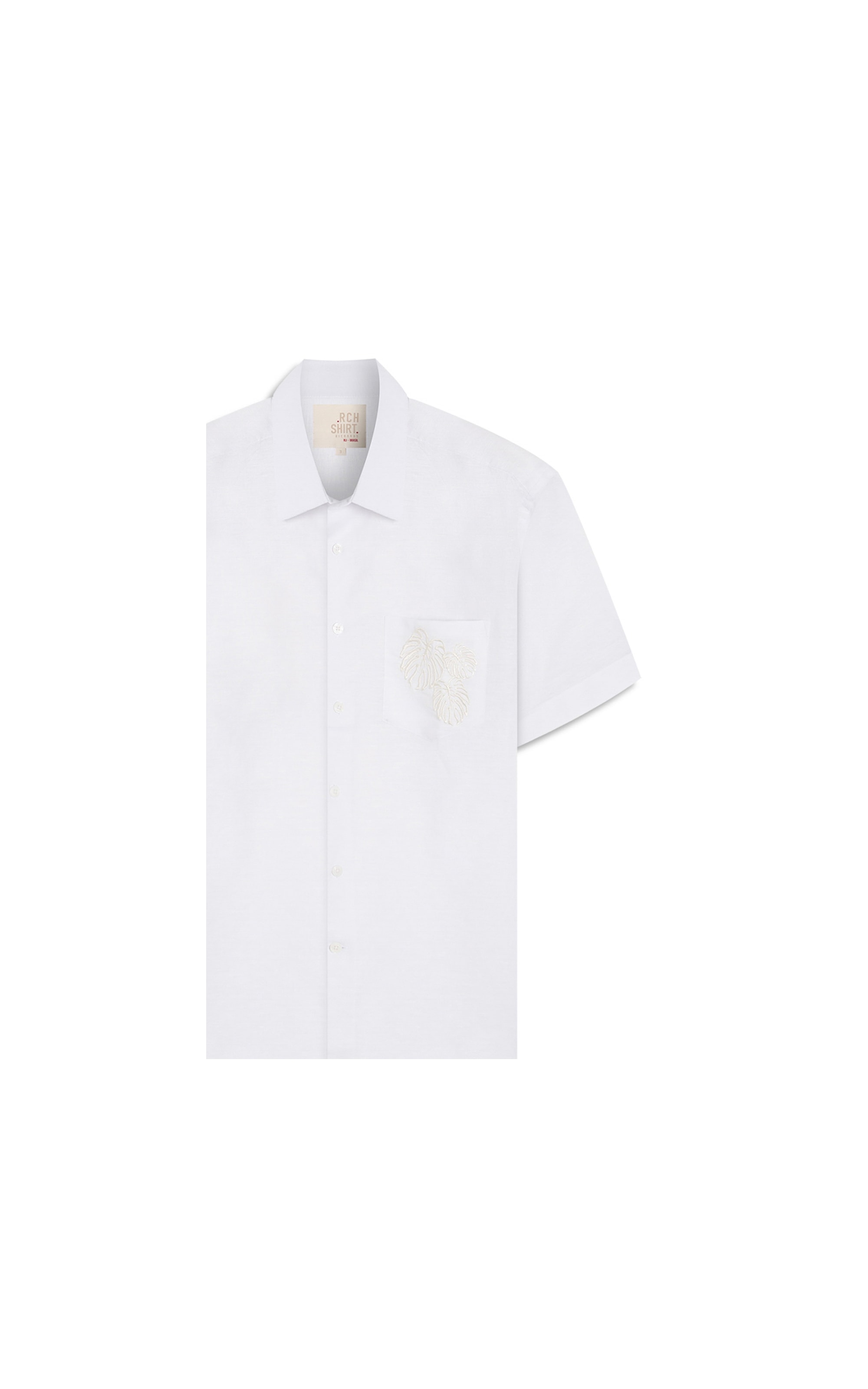 Camisa Linho  Telin Uni Adão Mc Branco