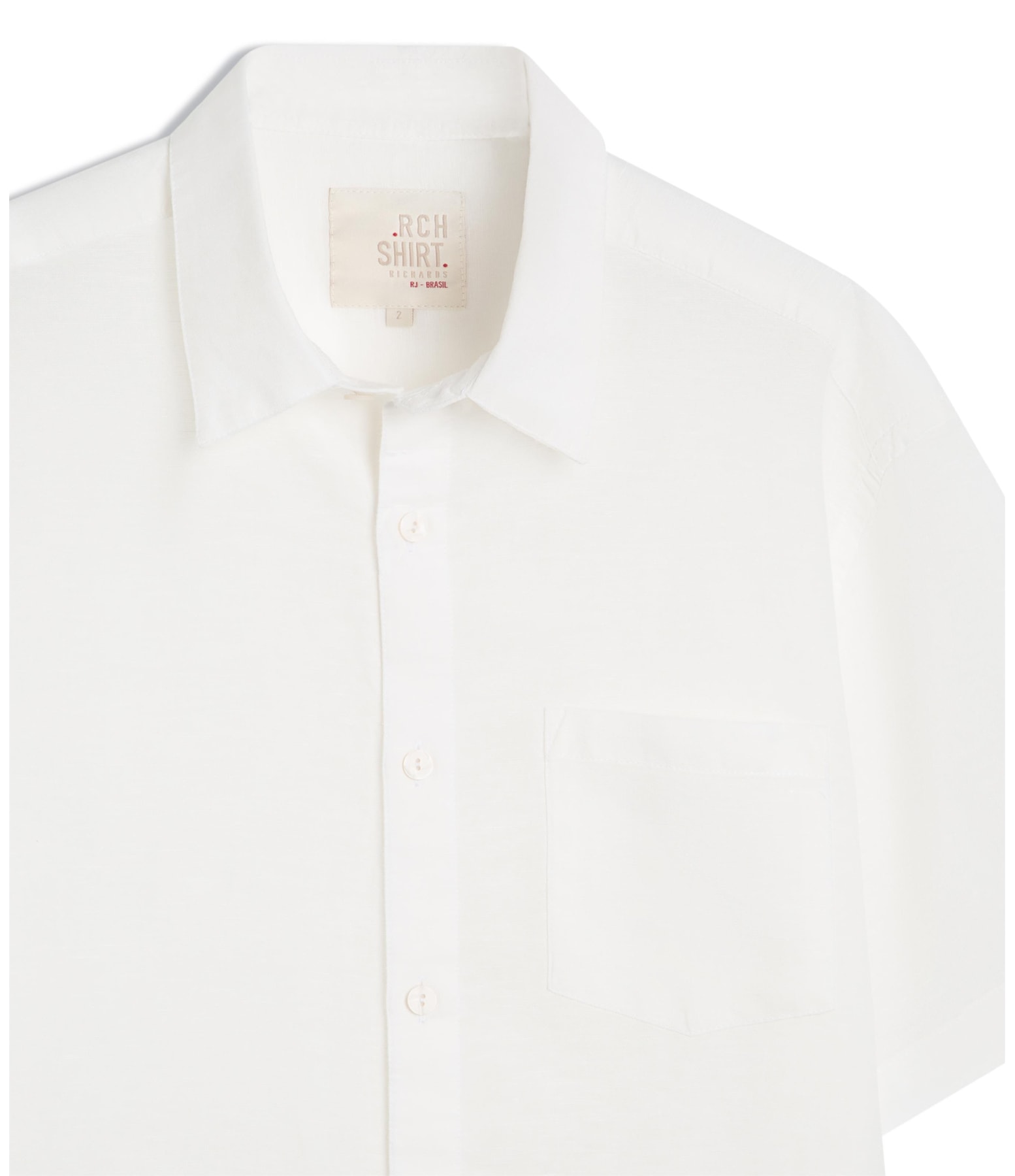Camisa Linho  Telin Uni Mc Branco