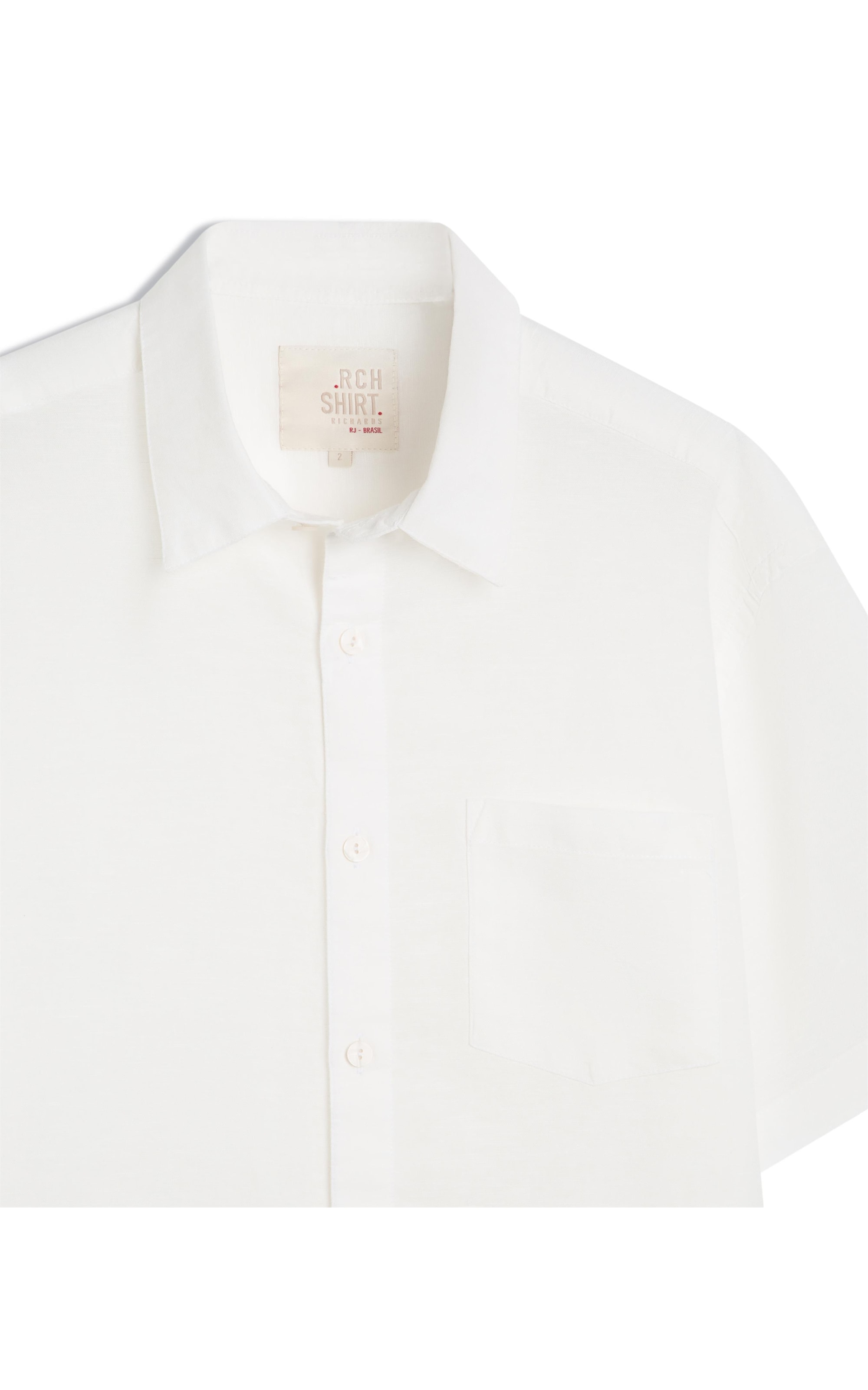Camisa Linho  Telin Uni Mc Branco