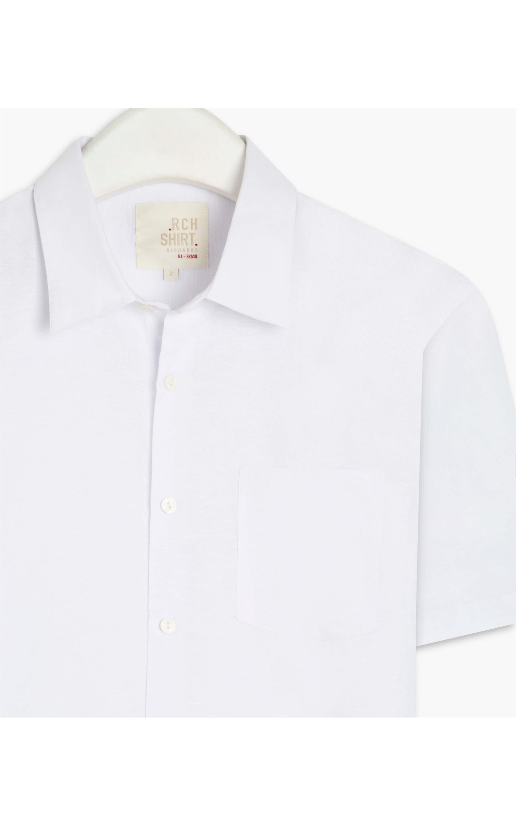 Camisa Linho  Telin Uni Mc Branco