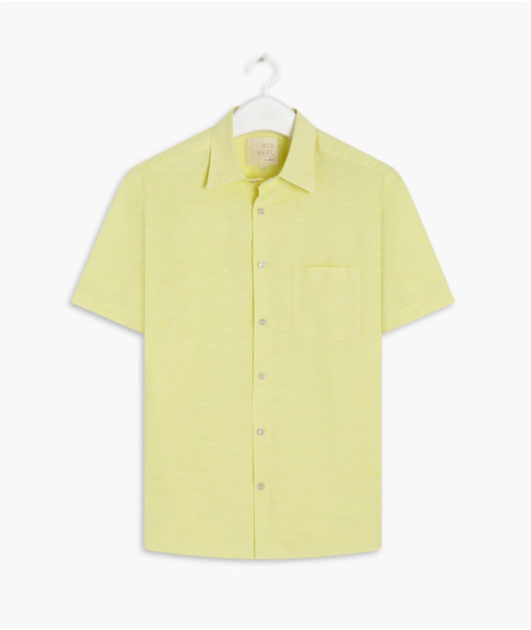 Camisa Linho  Telin Uni Mc Citrus
