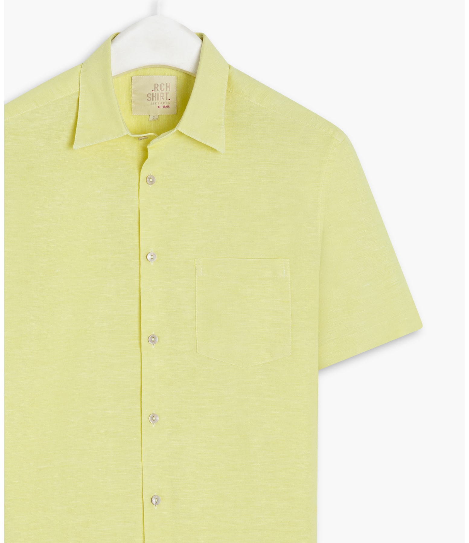 Camisa Linho  Telin Uni Mc Citrus