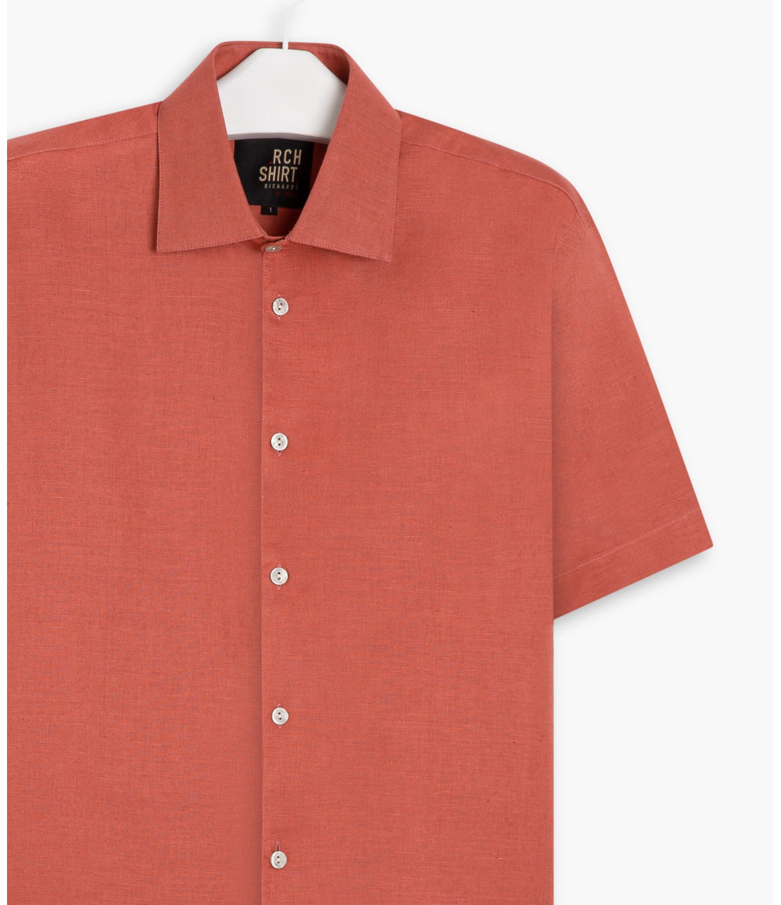 Camisa Linho  Telin Uni Mc Goiaba