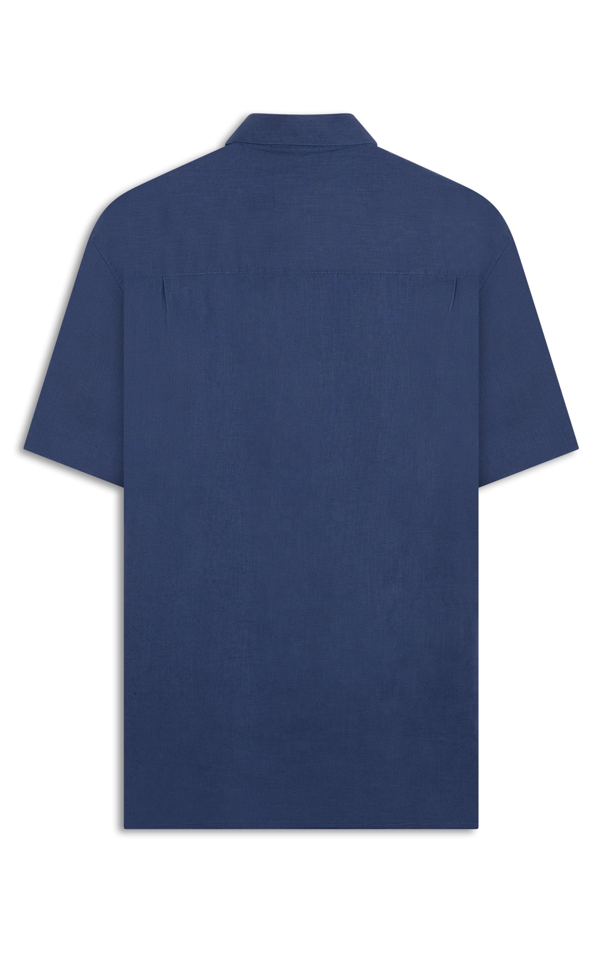 Camisa Linho  Telin Uni Mc  Hortencia