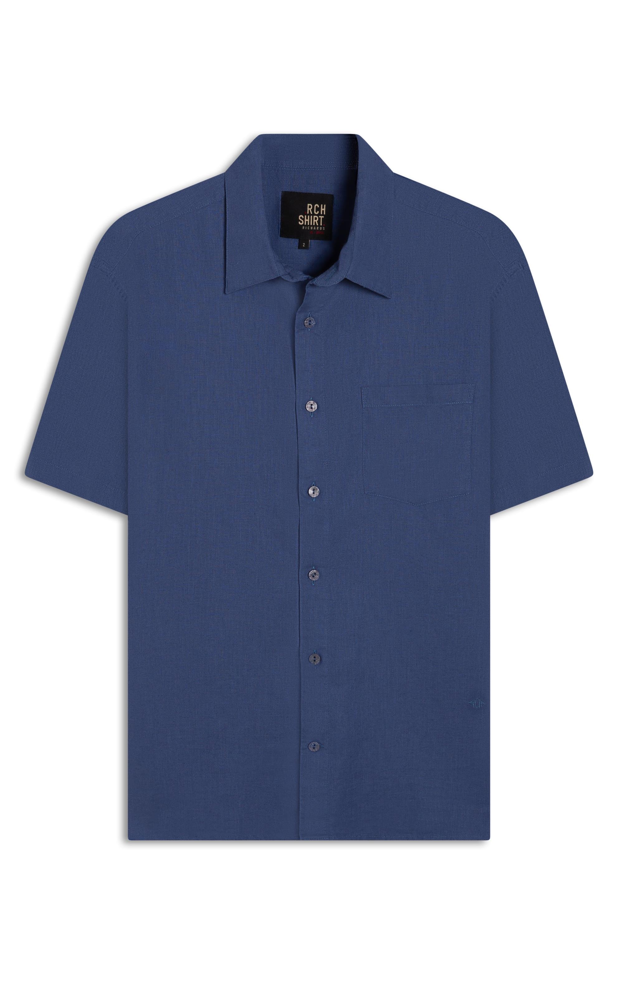Camisa Linho  Telin Uni Mc  Hortencia