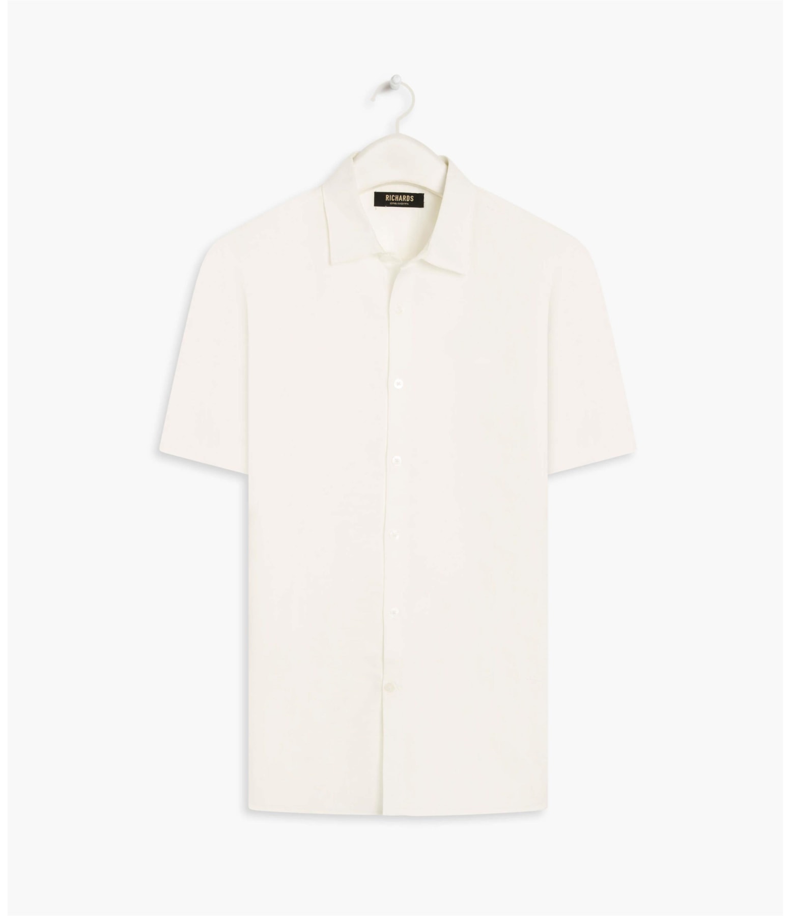 Camisa Linho  Telin Uni Mc Off White