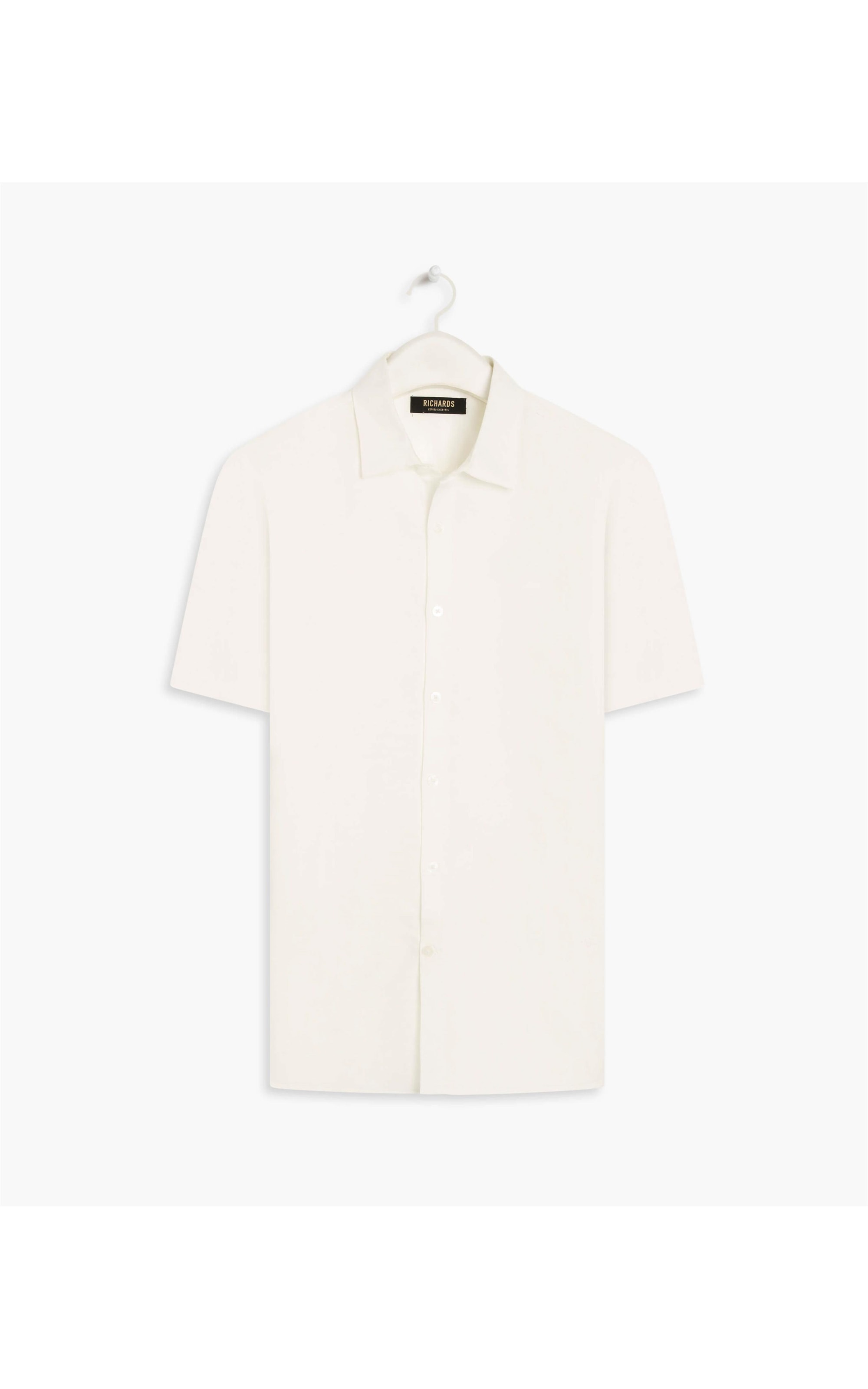 Camisa Linho  Telin Uni Mc Off White