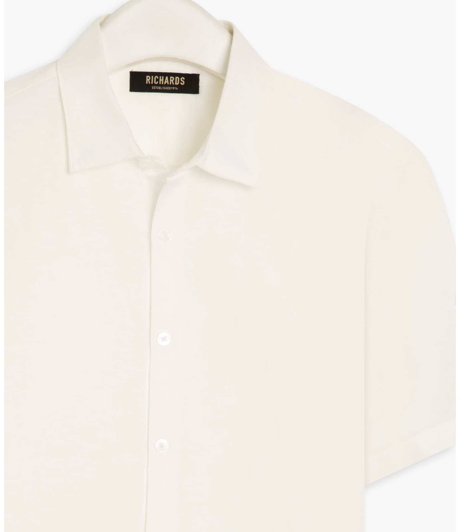 Camisa Linho  Telin Uni Mc Off White