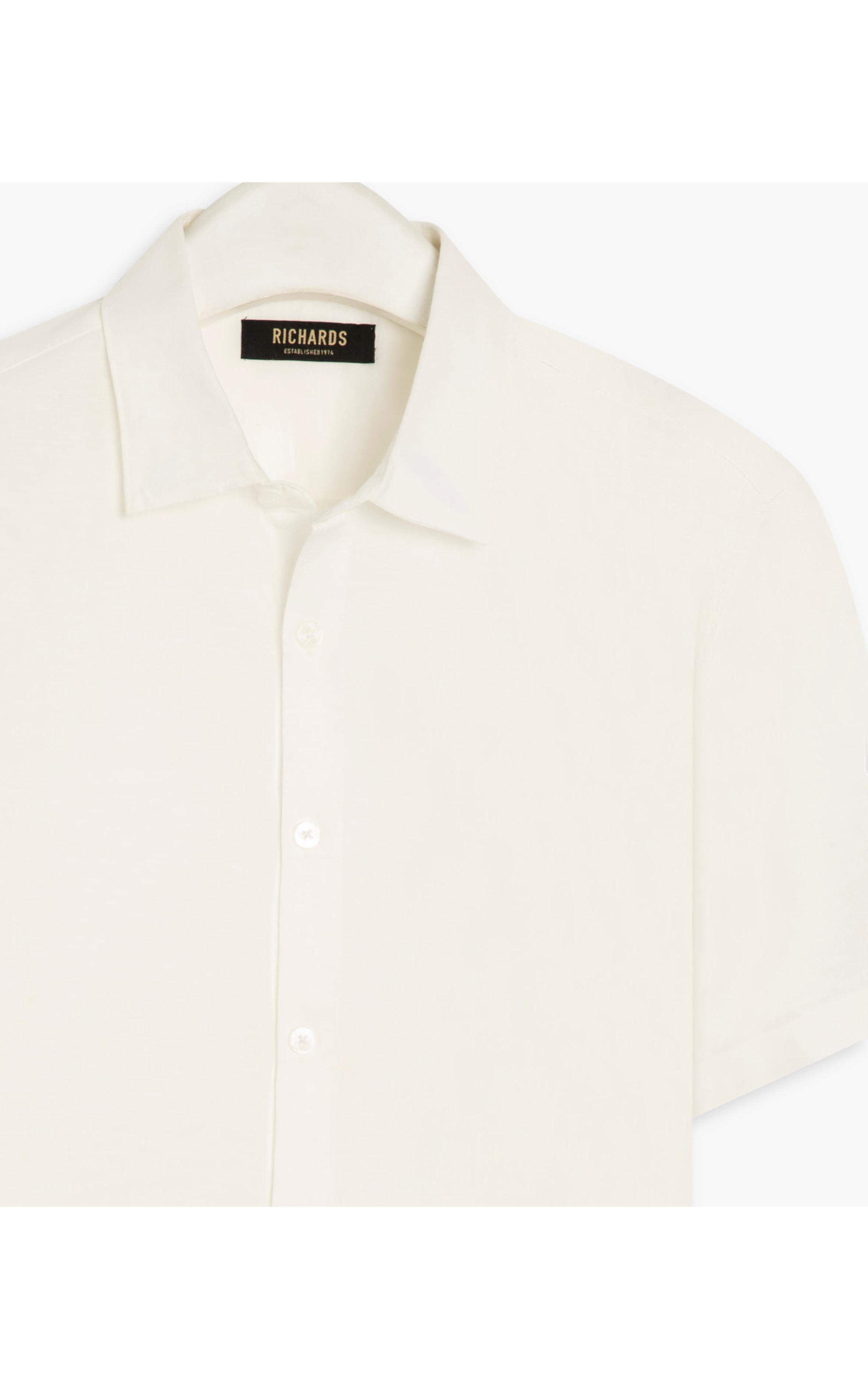 Camisa Linho  Telin Uni Mc Off White