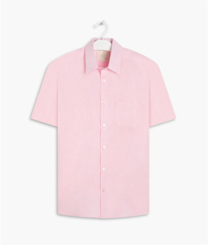 Camisa Linho  Telin Uni Mc Rosa Velho