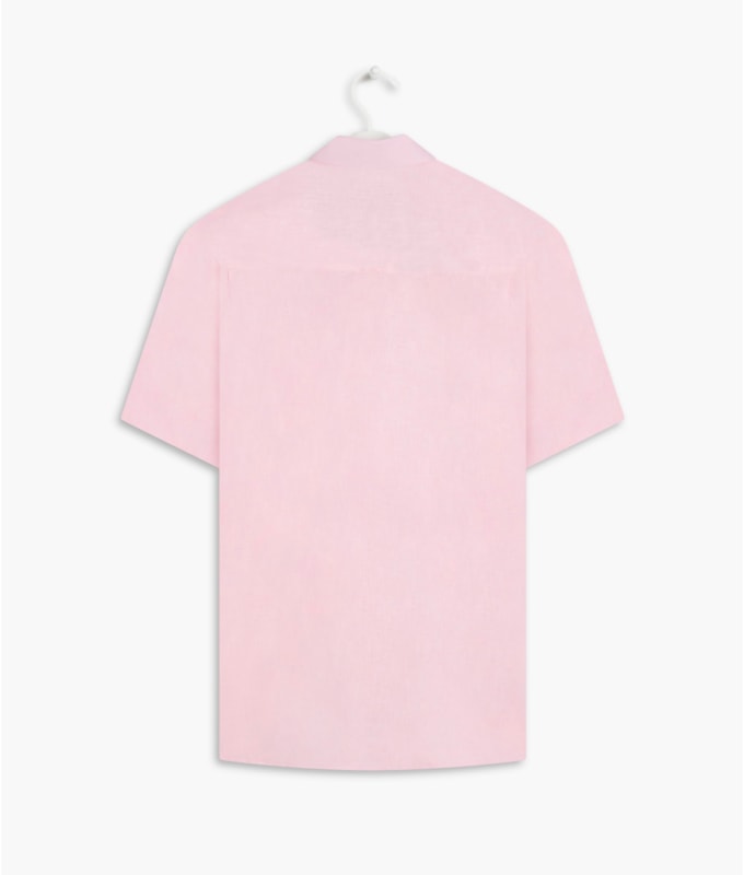 Camisa Linho  Telin Uni Mc Rosa Velho