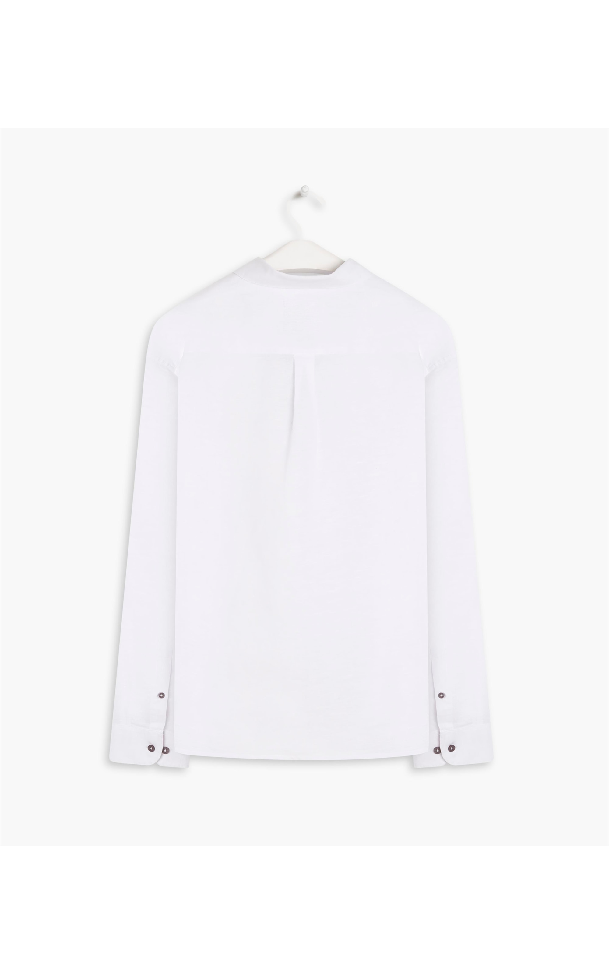 Camisa Linho  Telin Uni Ml Branco