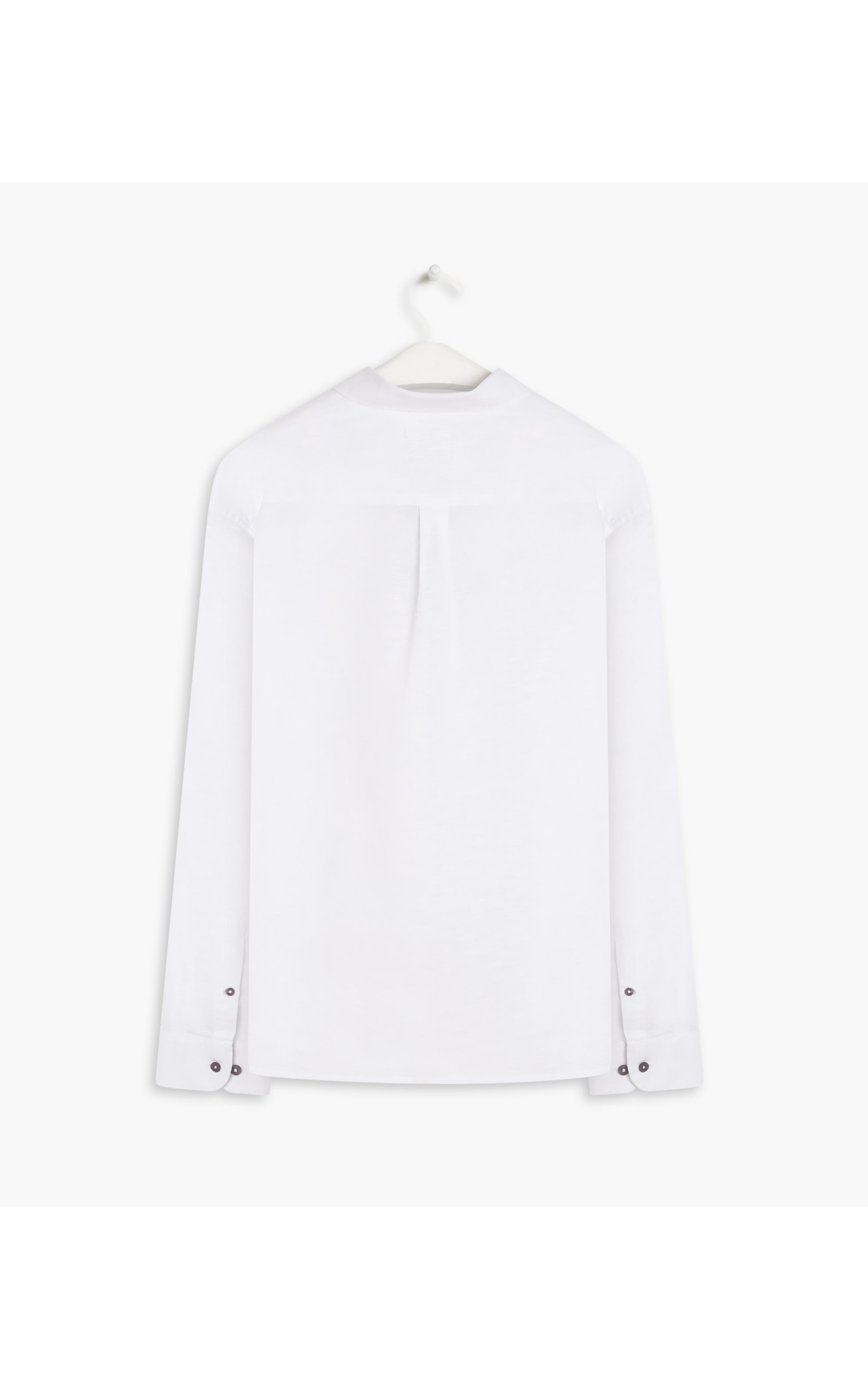 Camisa Linho  Telin Uni Ml Branco