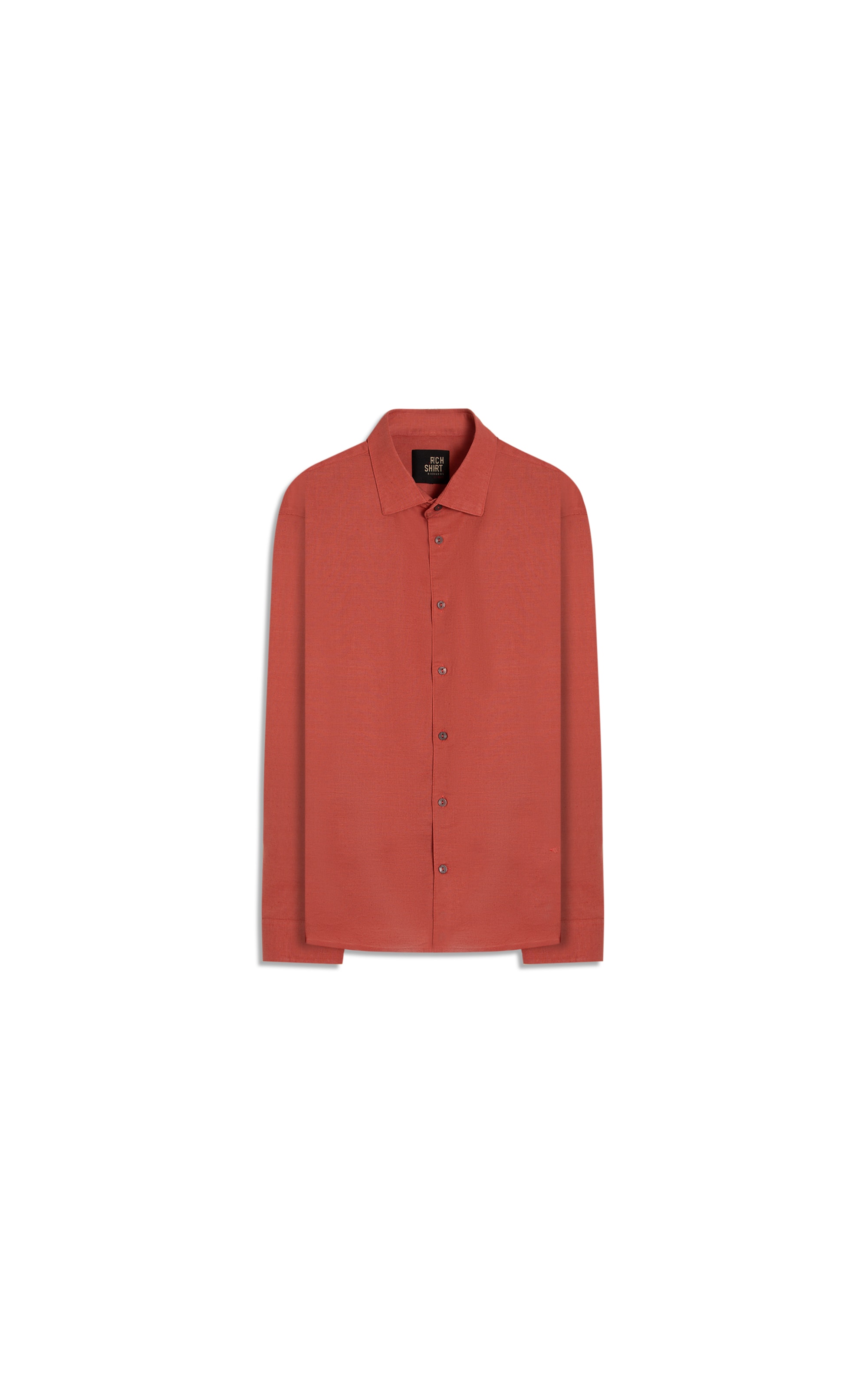 Camisa Linho  Telin Uni Ml Goiaba